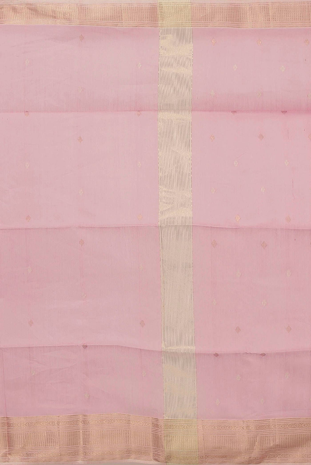 Pink Maheshwari Silk Cotton Saree