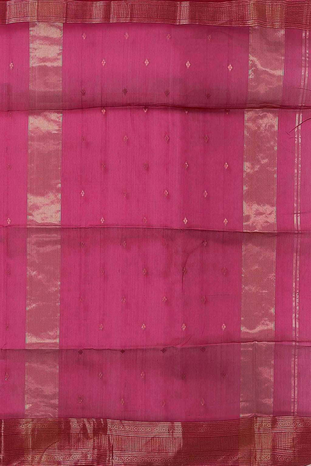 Pink Maheshwari Silk Cotton Saree