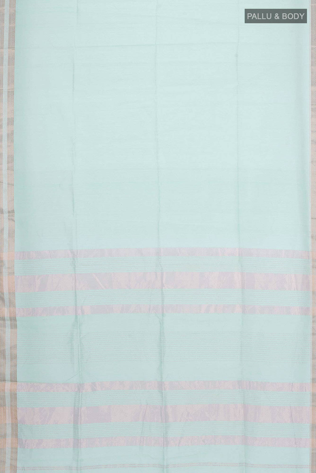 Light Green Maheshwari Silk Cotton Saree