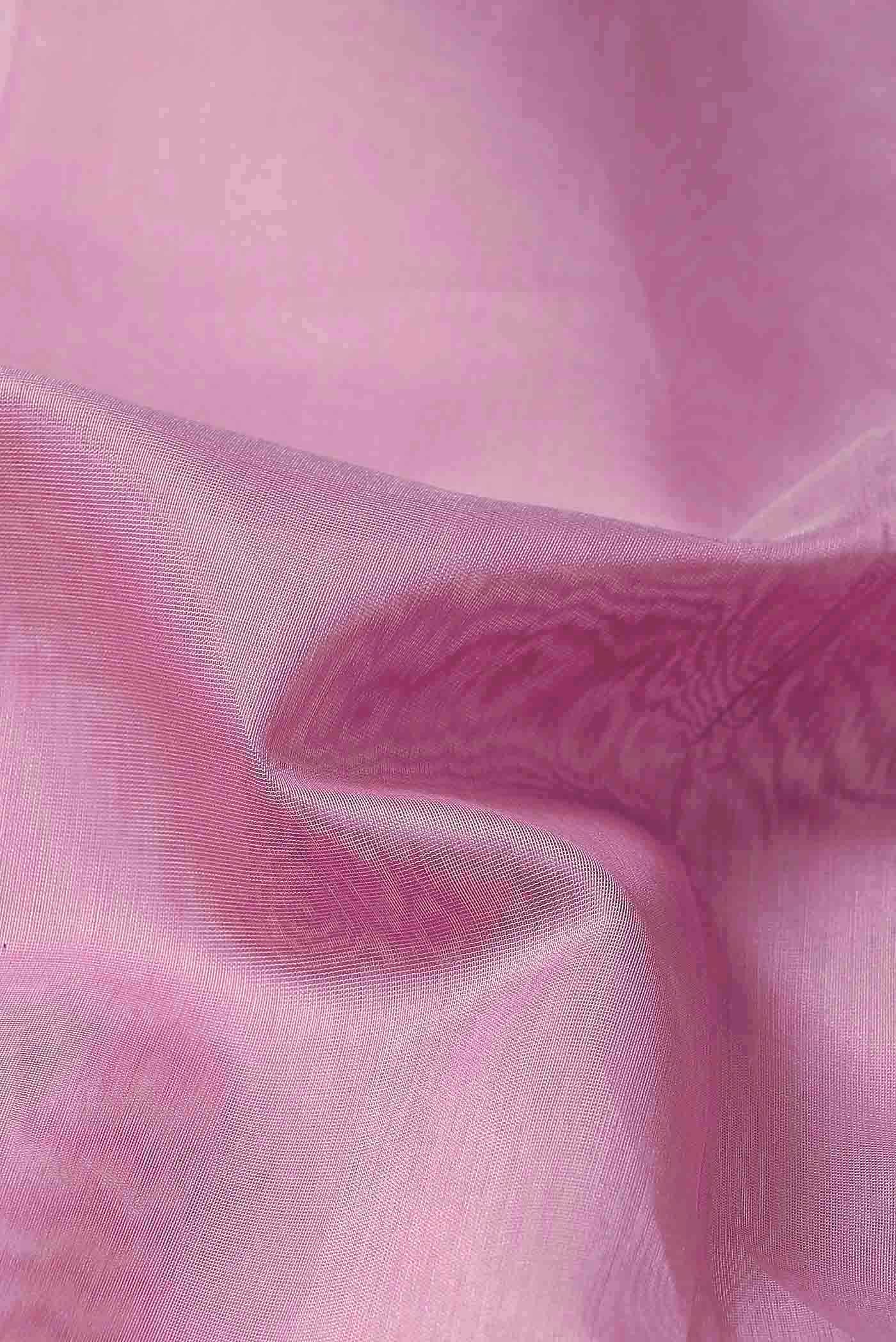 Pink Maheshwari Silk Cotton Saree