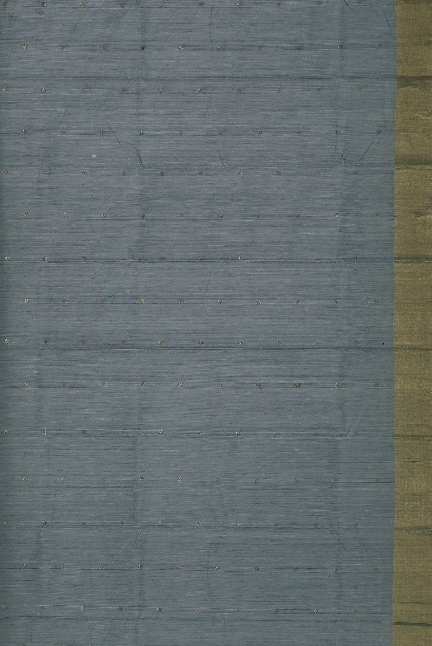 Grey Chanderi Silk Cotton Saree
