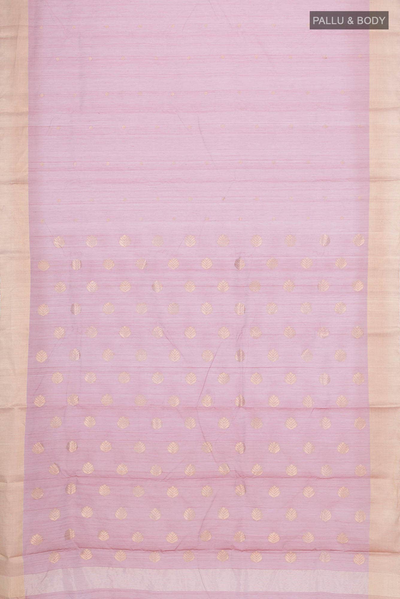 Pink Chanderi Silk Cotton Saree