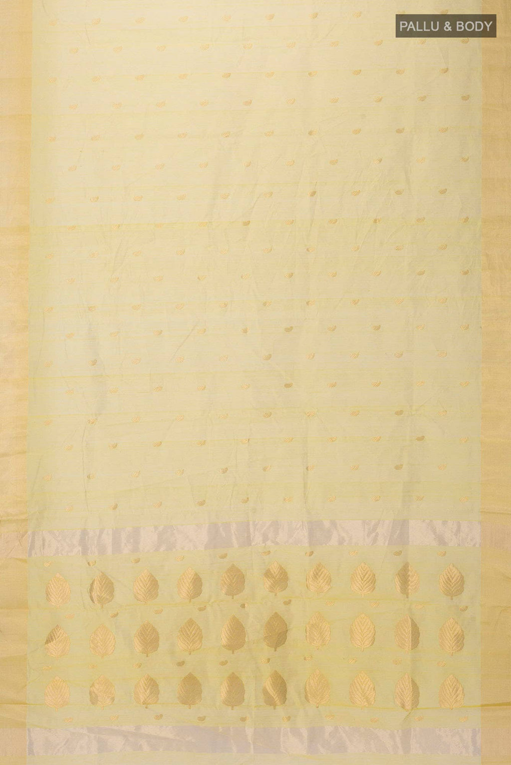Sea Green Chanderi Silk Cotton Saree
