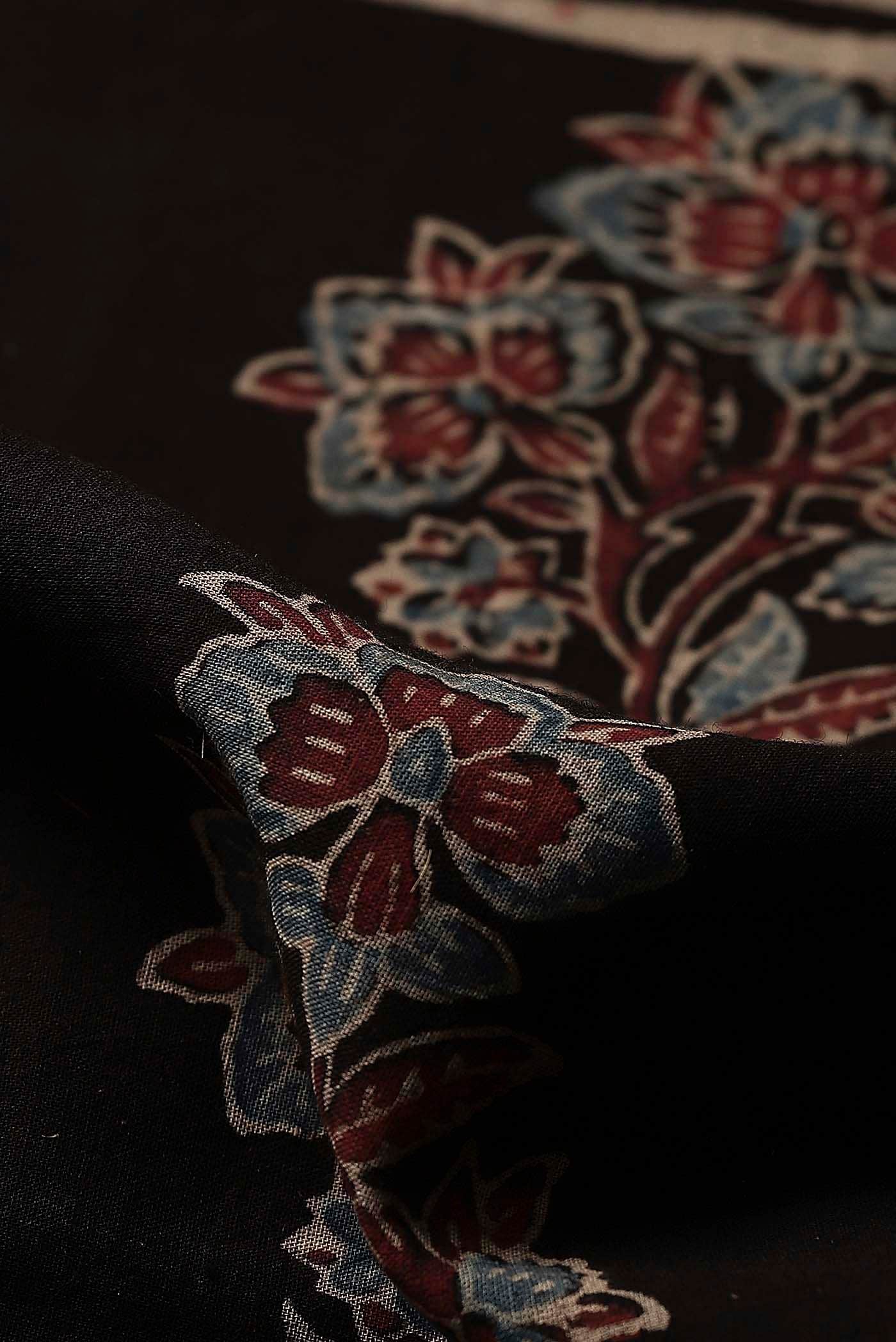 Black Cotton Saree