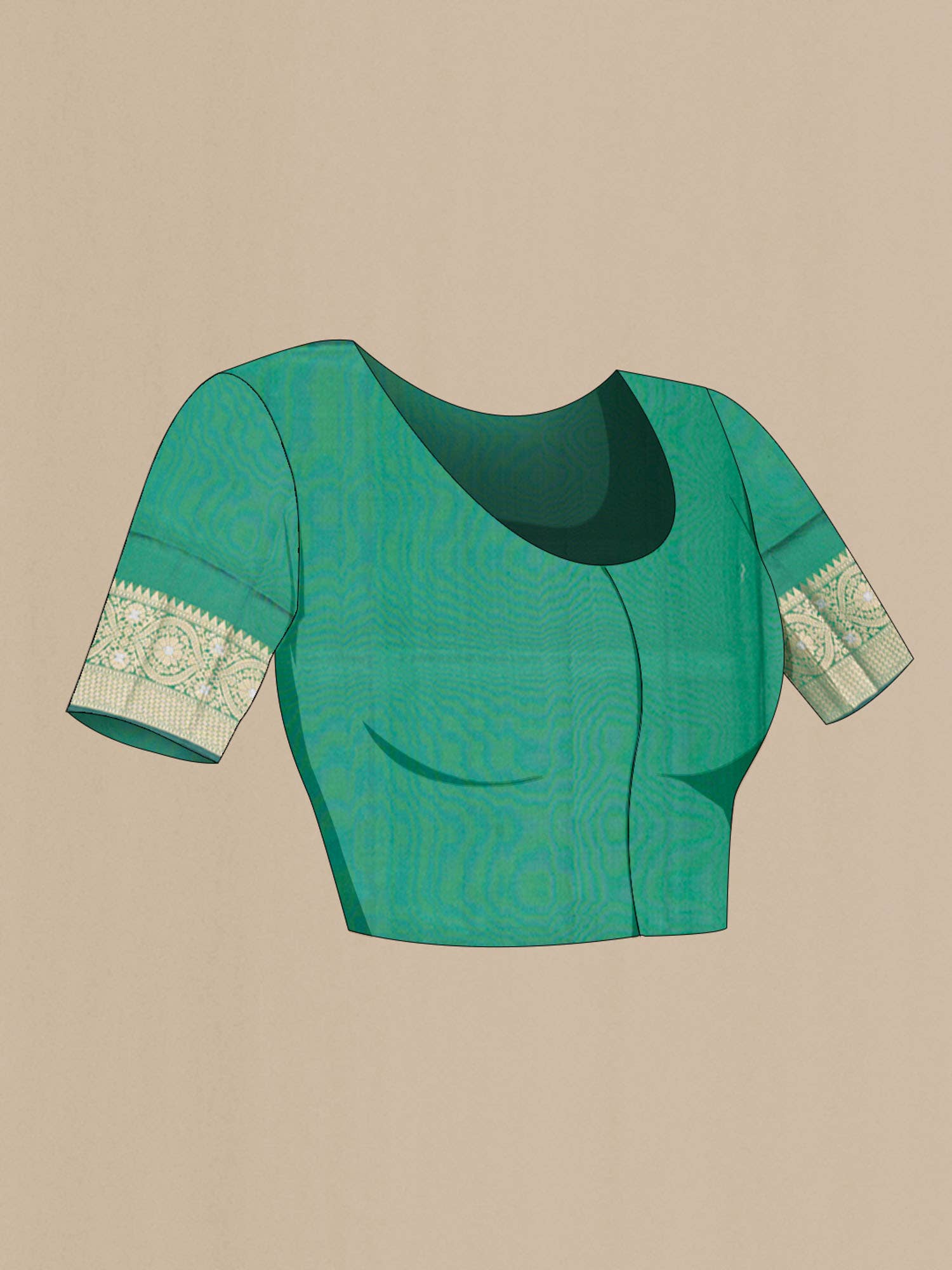 Bottle Green Soft Silk Saree
