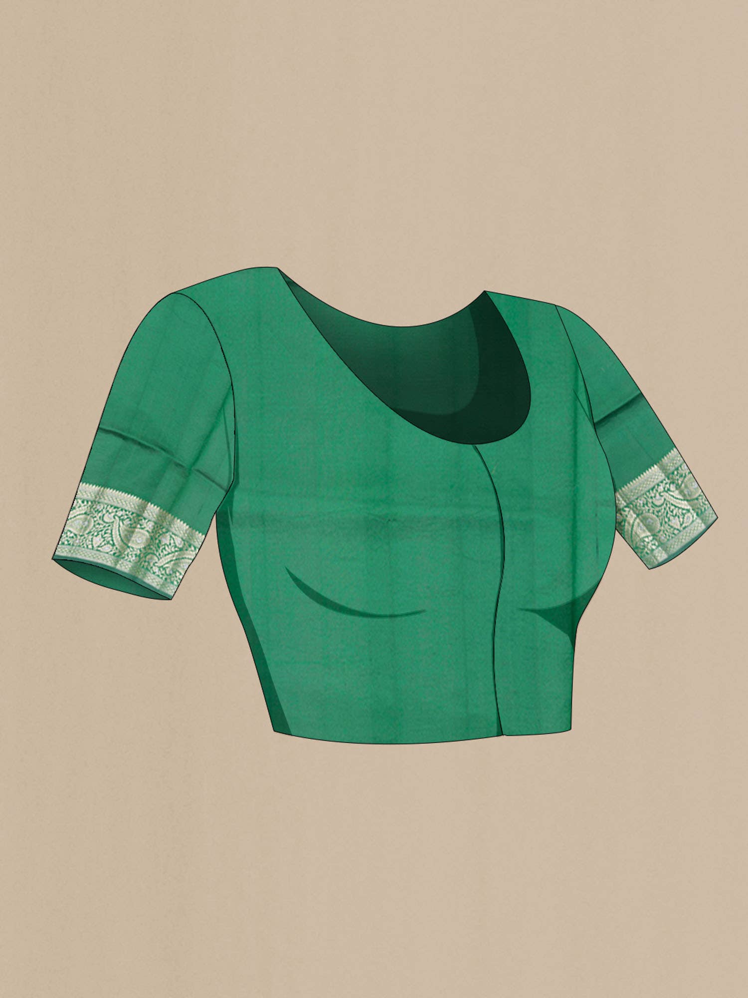 Green Soft Silk Saree