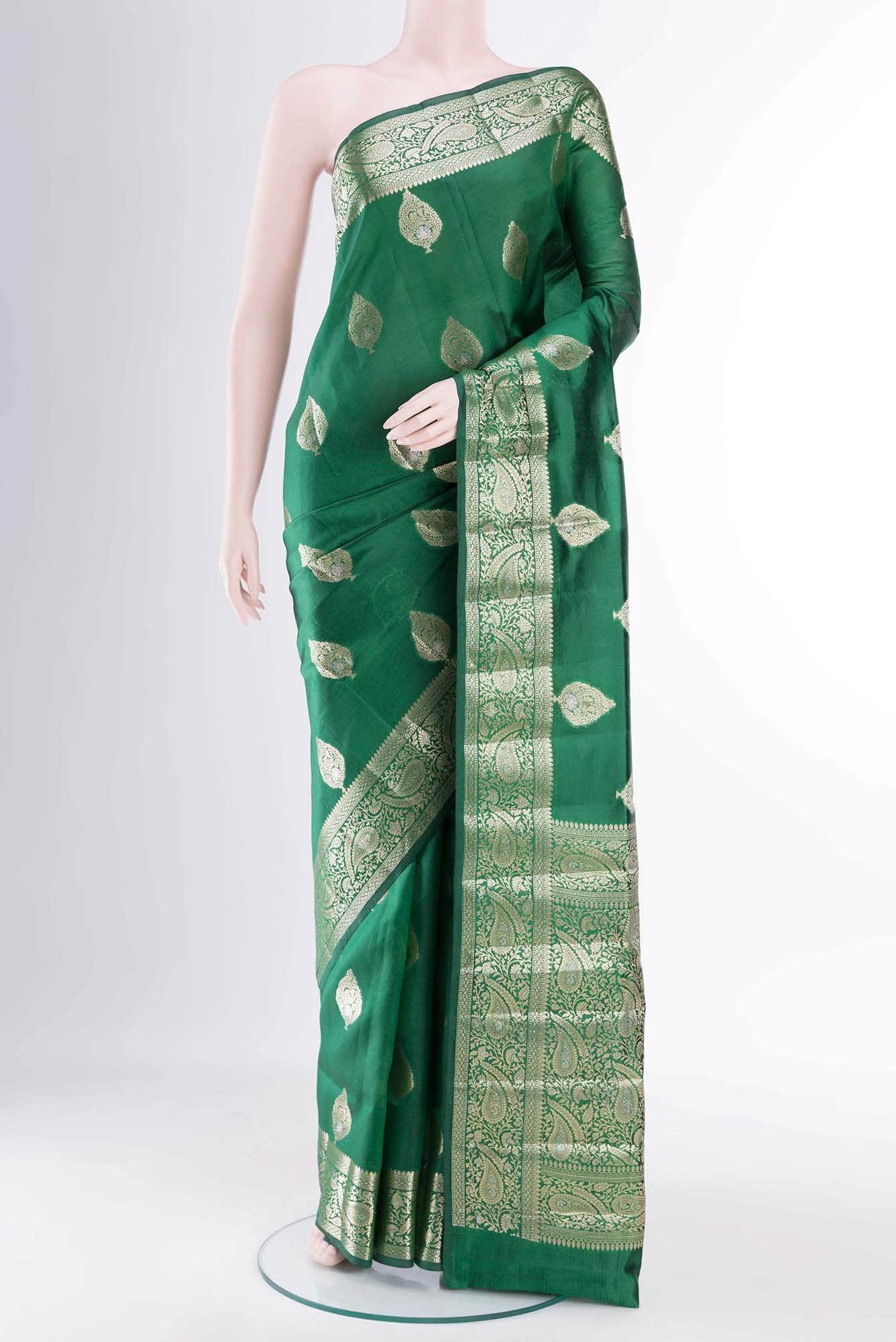 Green Soft Silk Saree