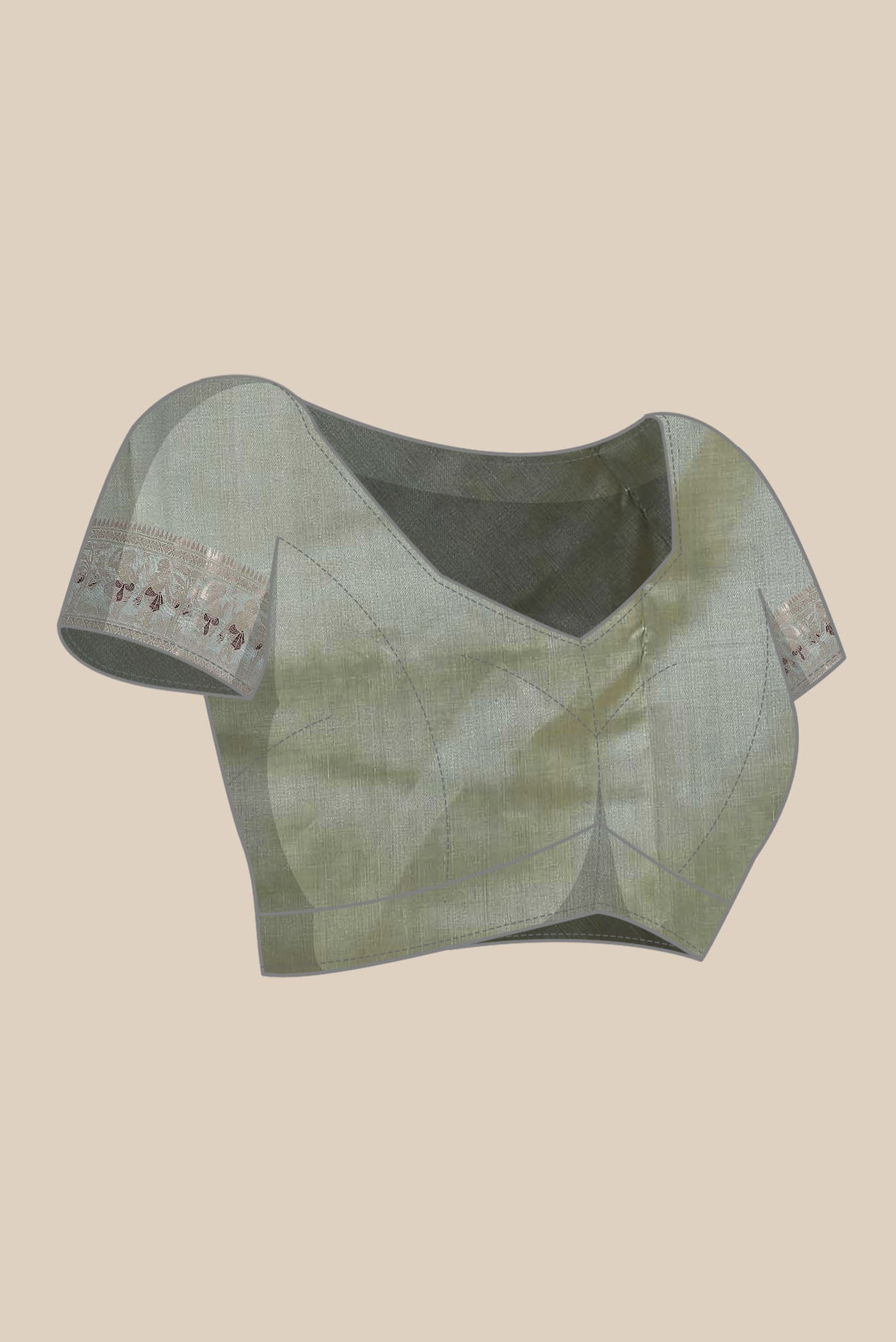 Green Baluchari Silk Saree