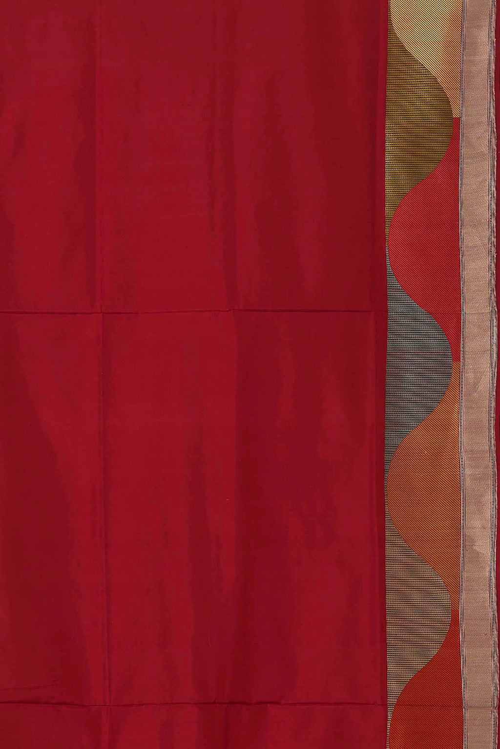 Red Banarasi Silk Saree