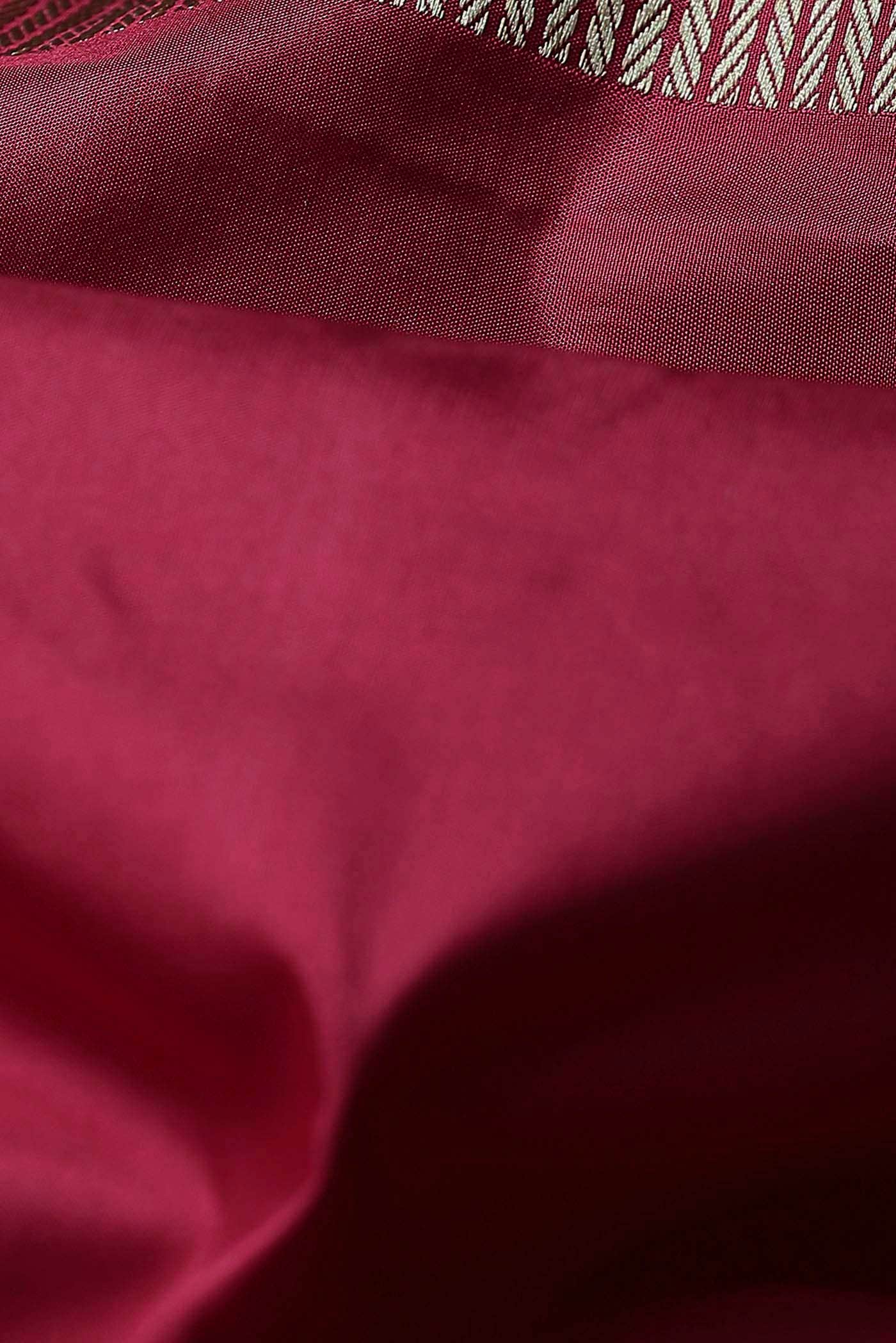 Red Banarasi Silk Saree