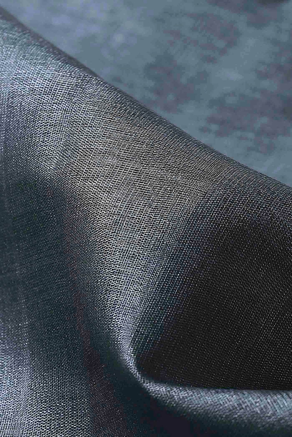 Blue Bhagalpuri Tussar Silk Saree