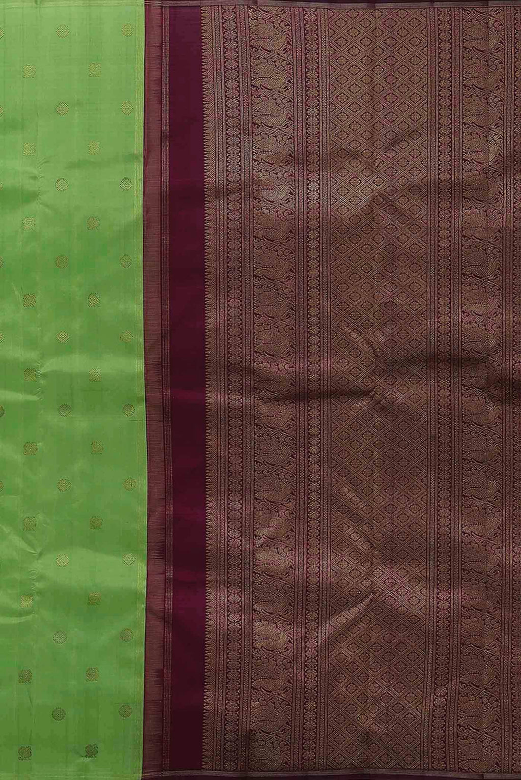 Green Kanchipuram Silk Saree
