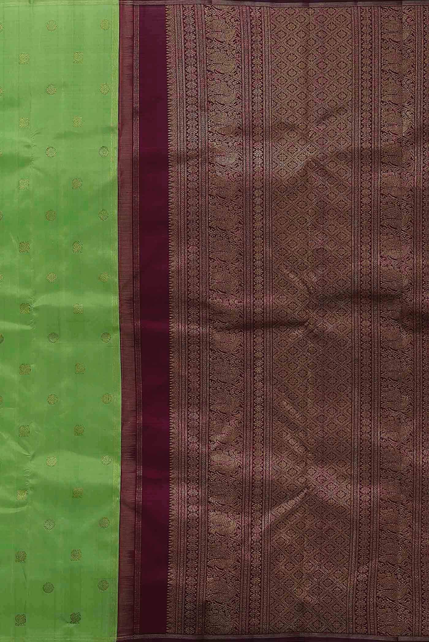 Green Kanchipuram Silk Saree