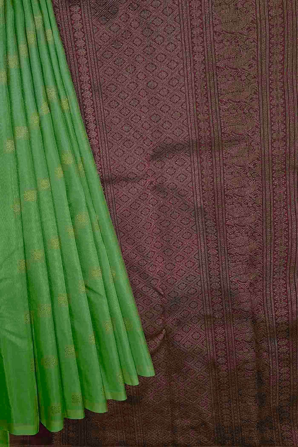 Green Kanchipuram Silk Saree