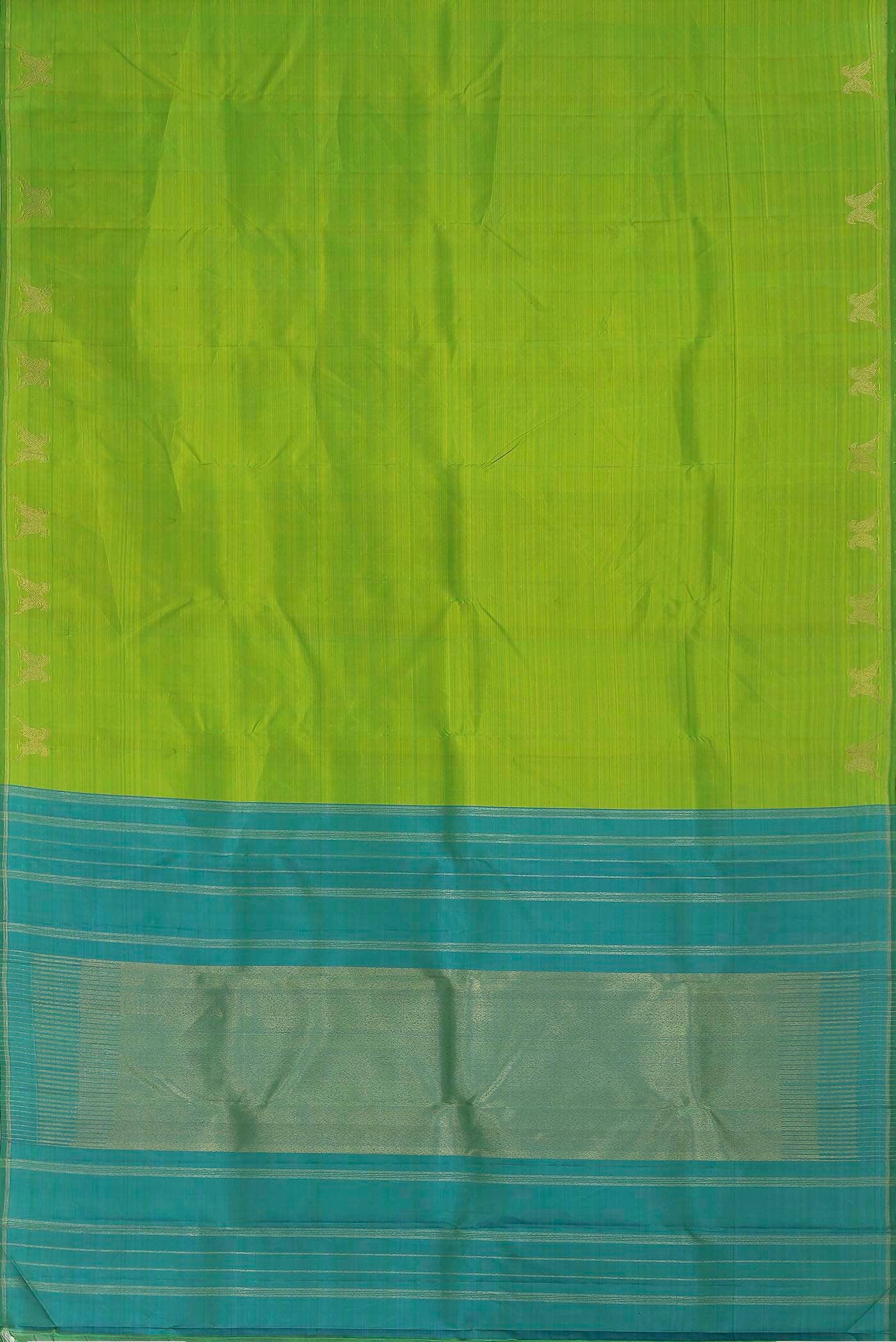 Green Kanchipuram Silk Saree
