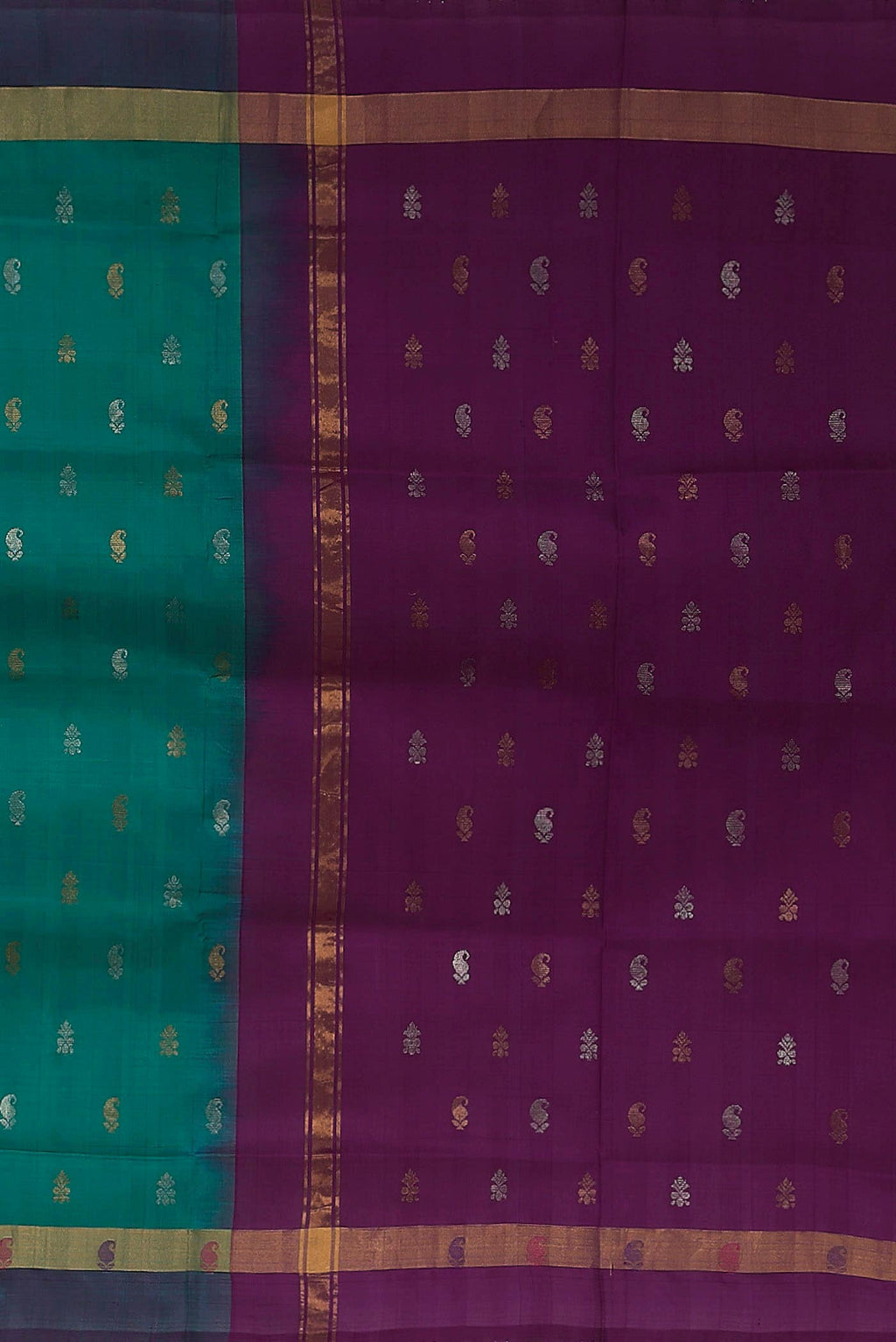 Green Uppada Silk Saree