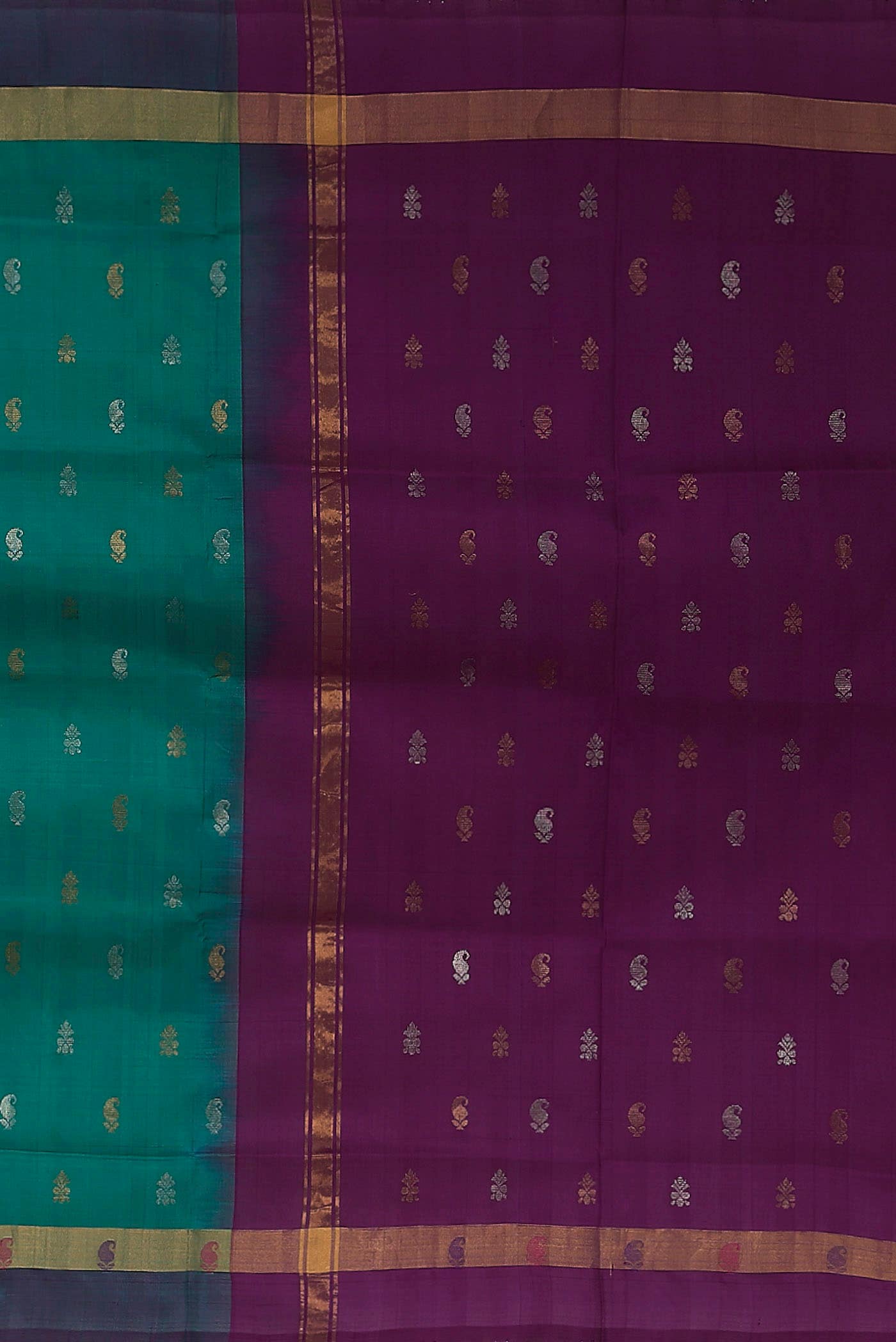 Green Uppada Silk Saree