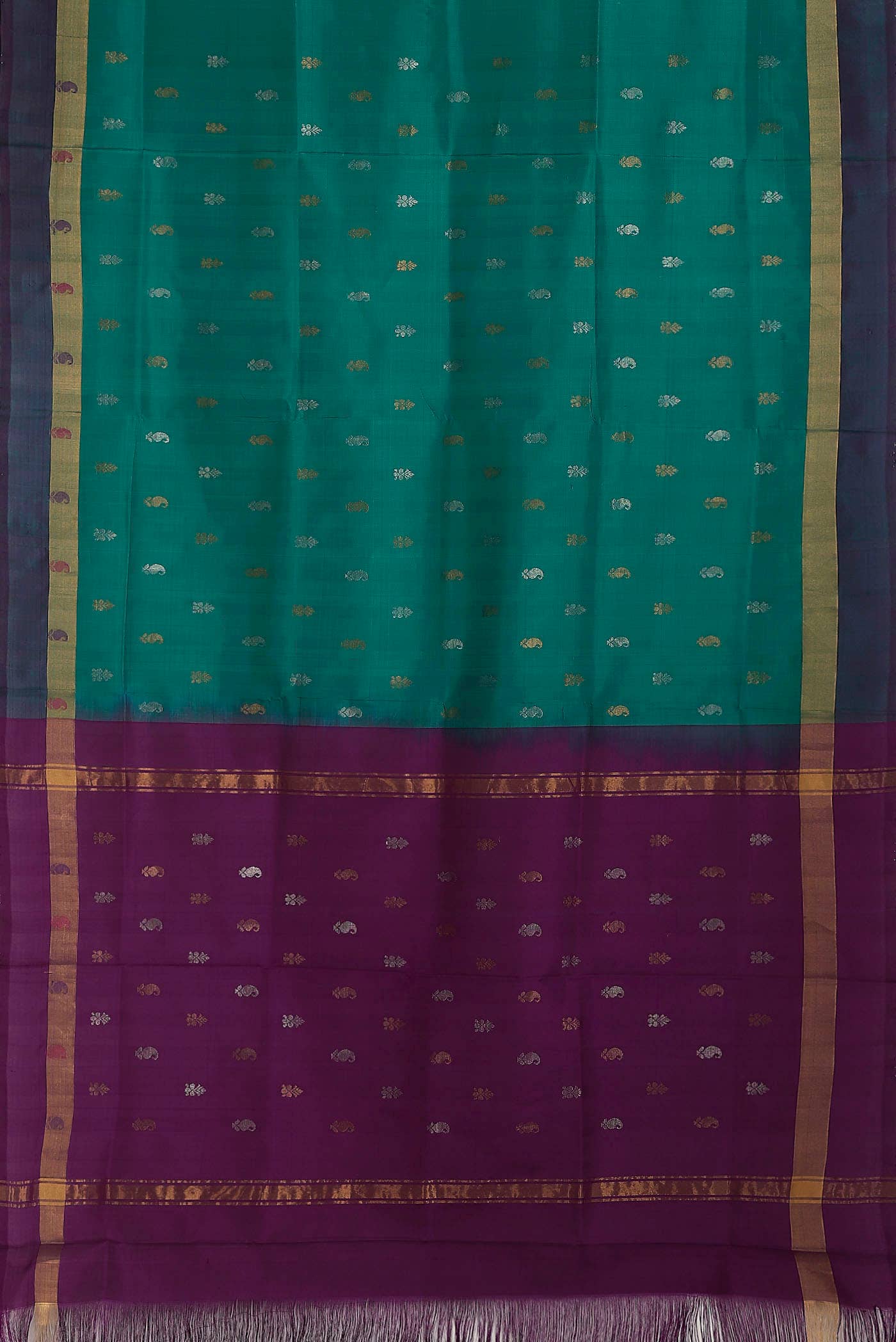 Green Uppada Silk Saree