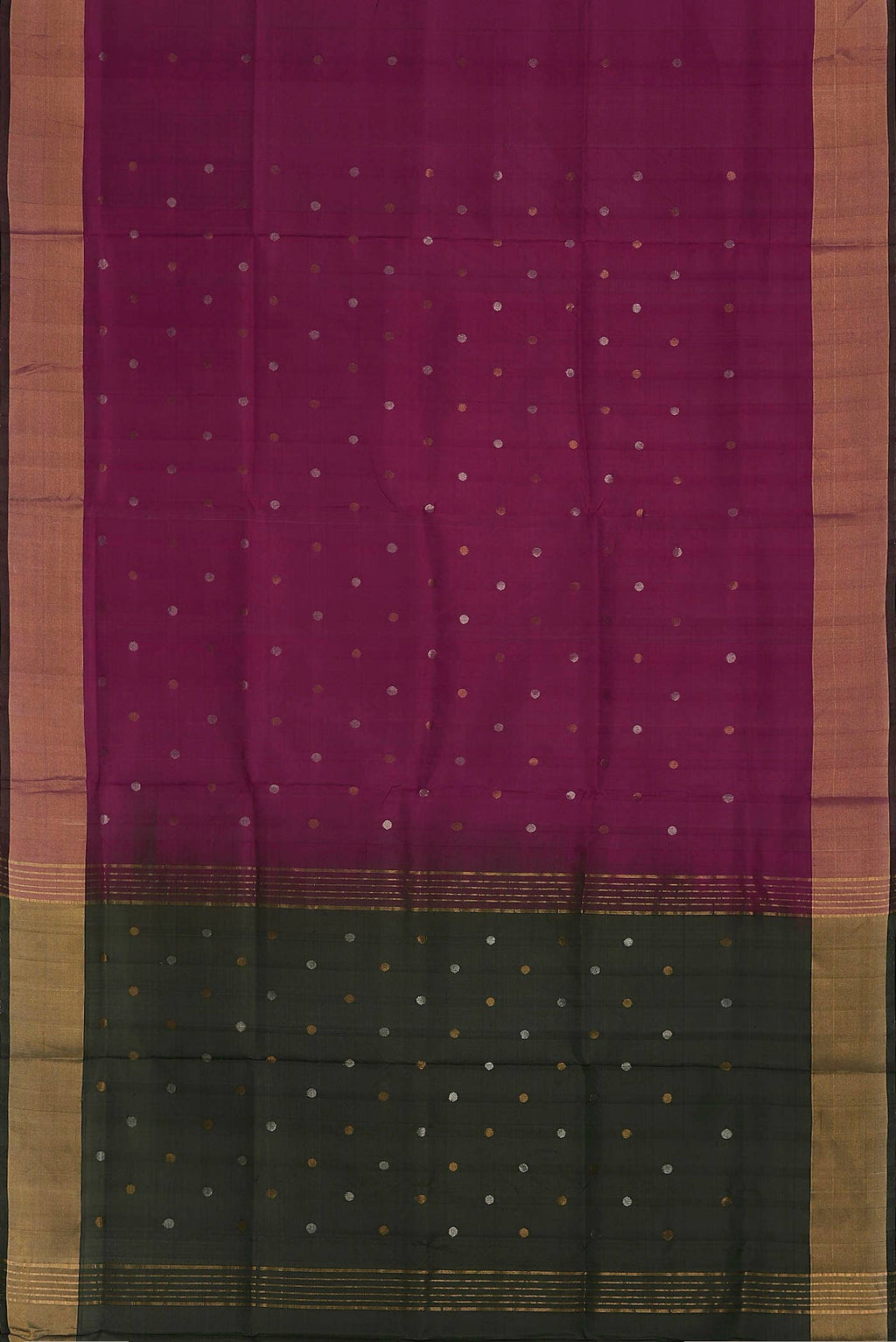 Magenta Uppada Silk Saree
