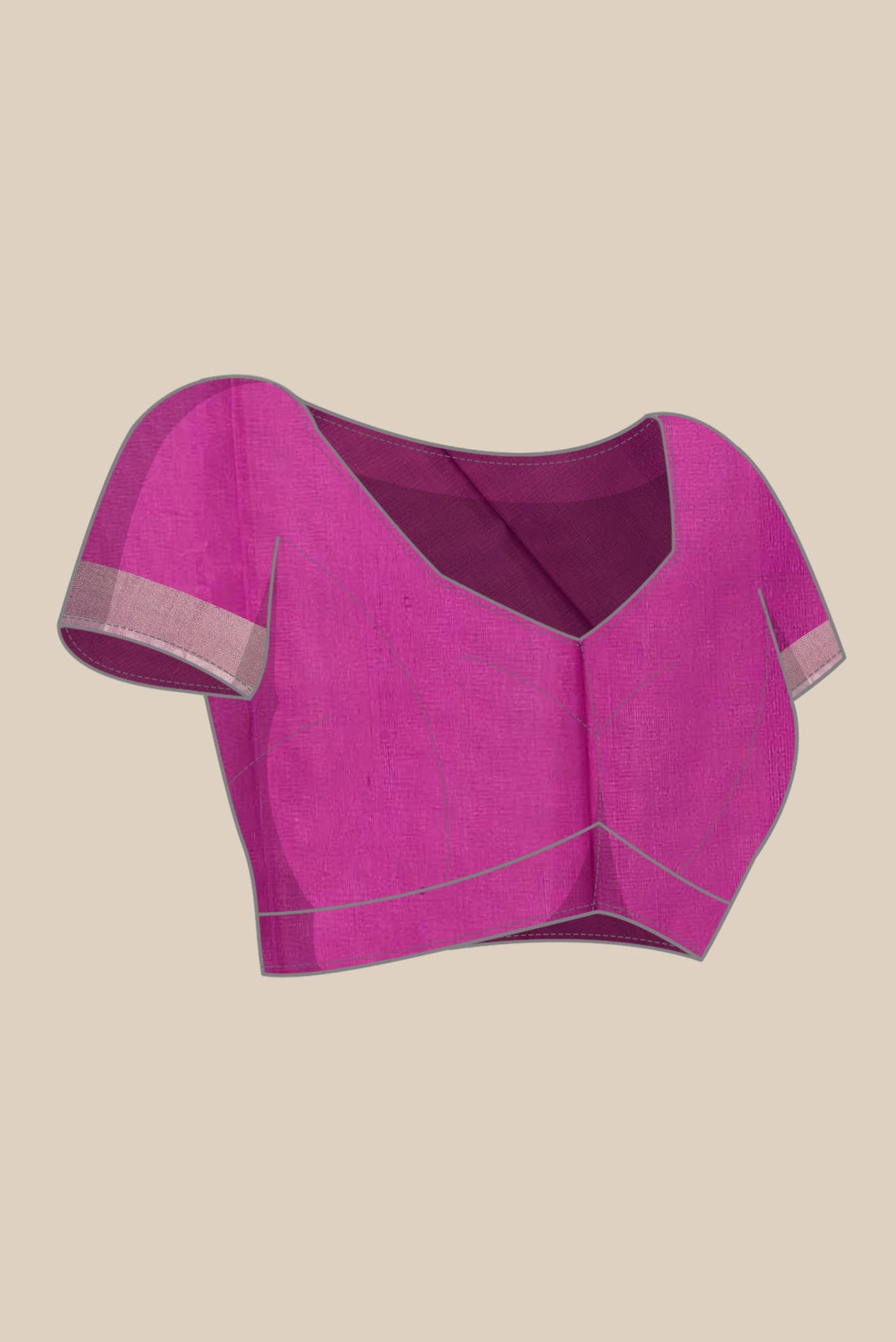 Purple Uppada Silk Saree