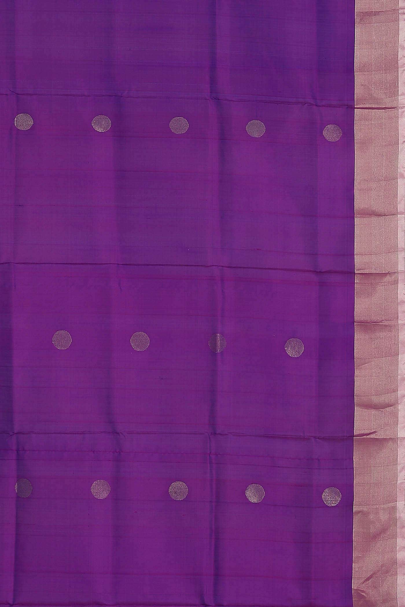 Purple Uppada Silk Saree
