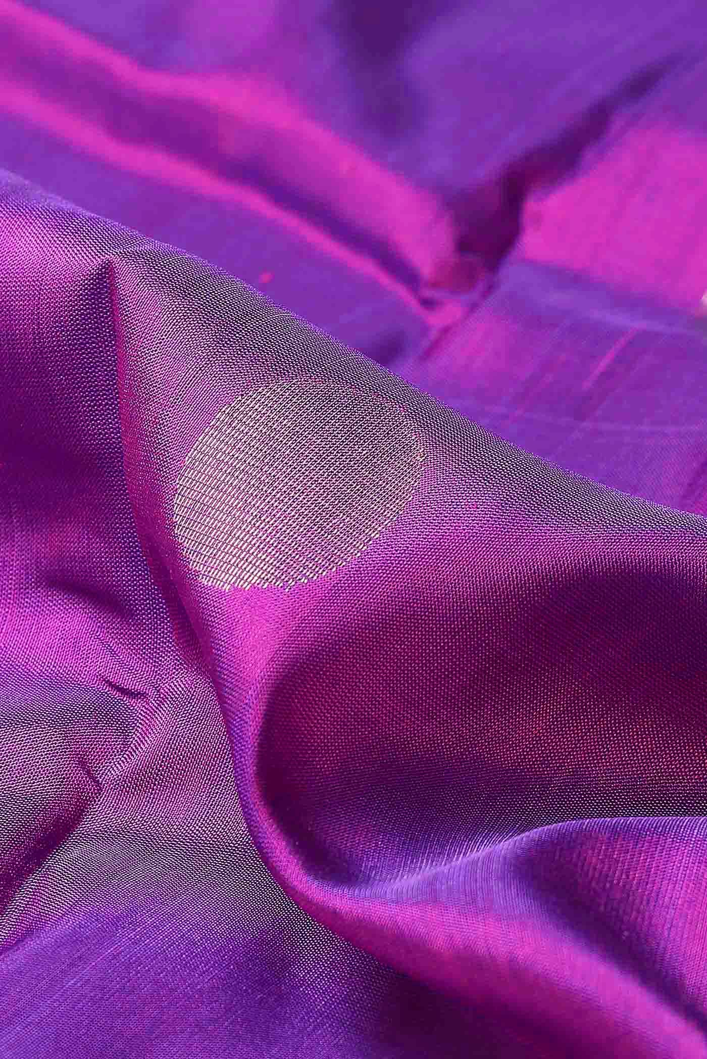 Purple Uppada Silk Saree