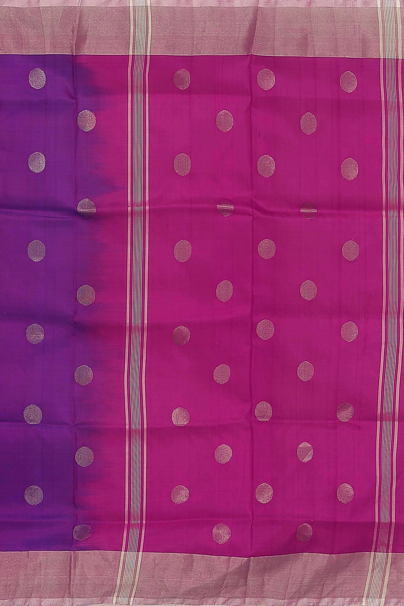 Purple Uppada Silk Saree