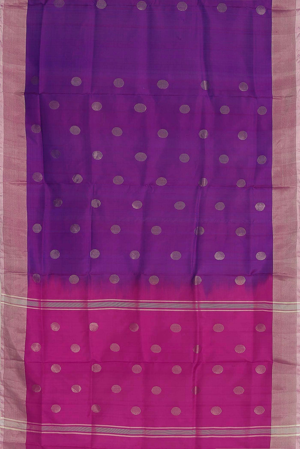 Purple Uppada Silk Saree