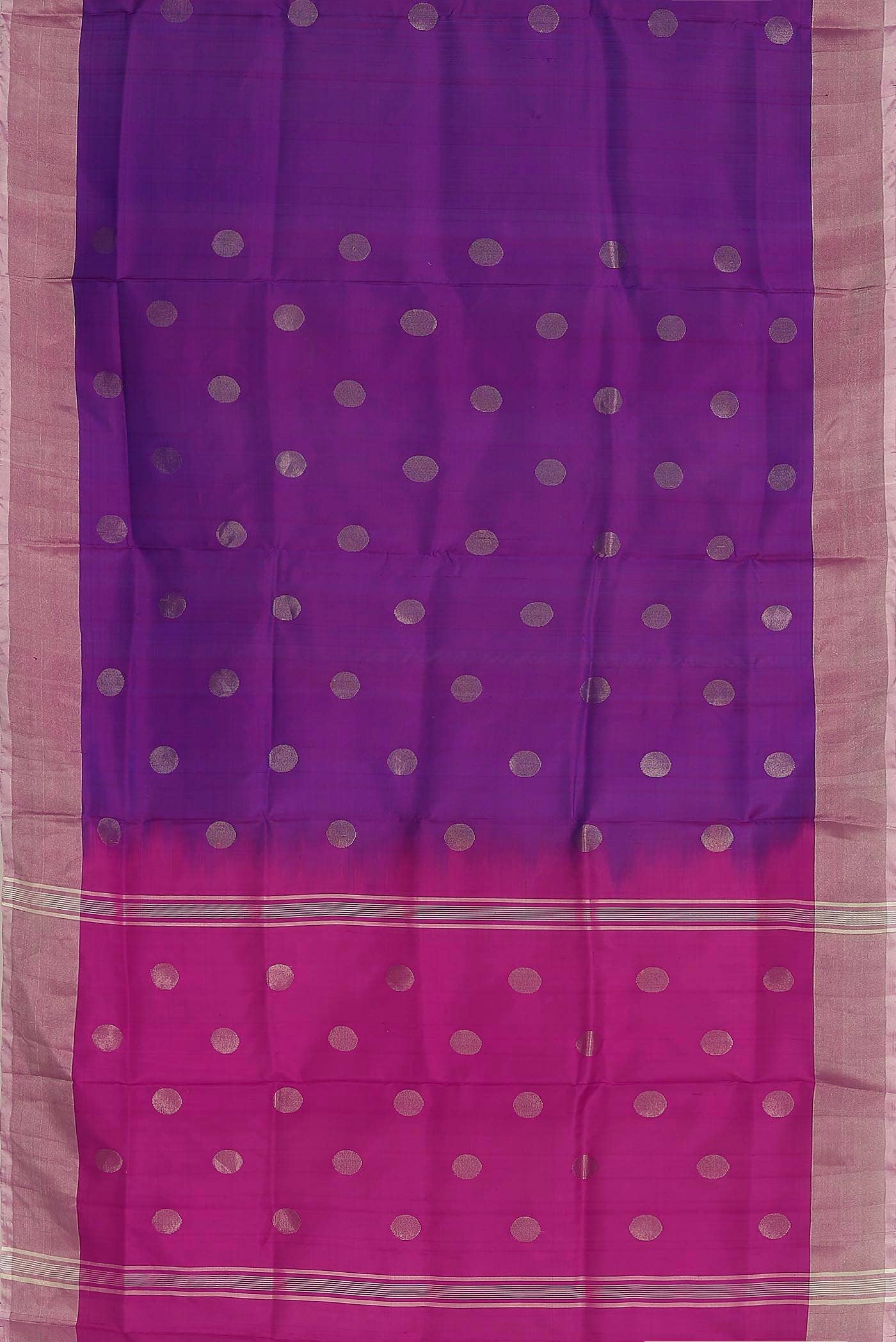 Purple Uppada Silk Saree