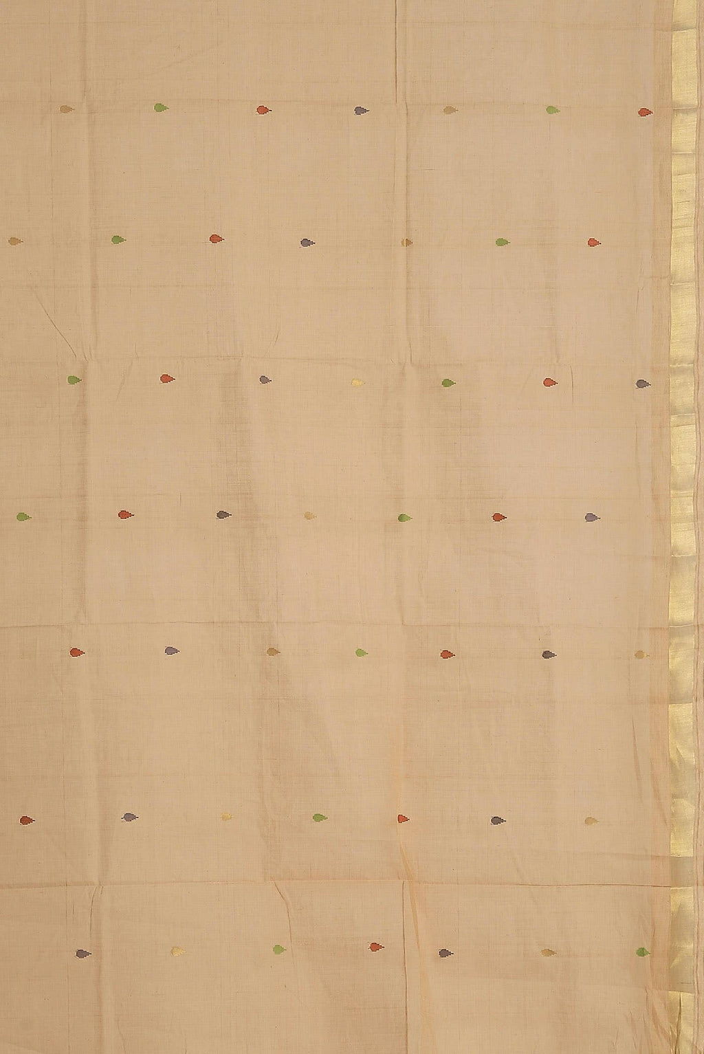 Sandal Uppada Cotton Saree