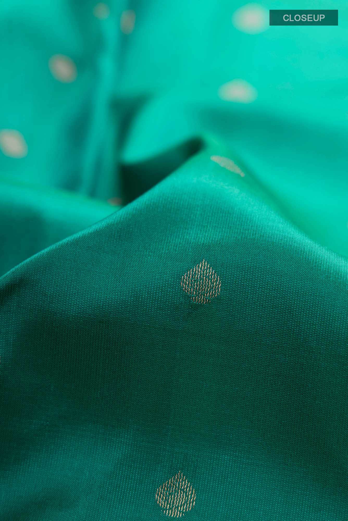 Green Kanchipuram Silk Saree