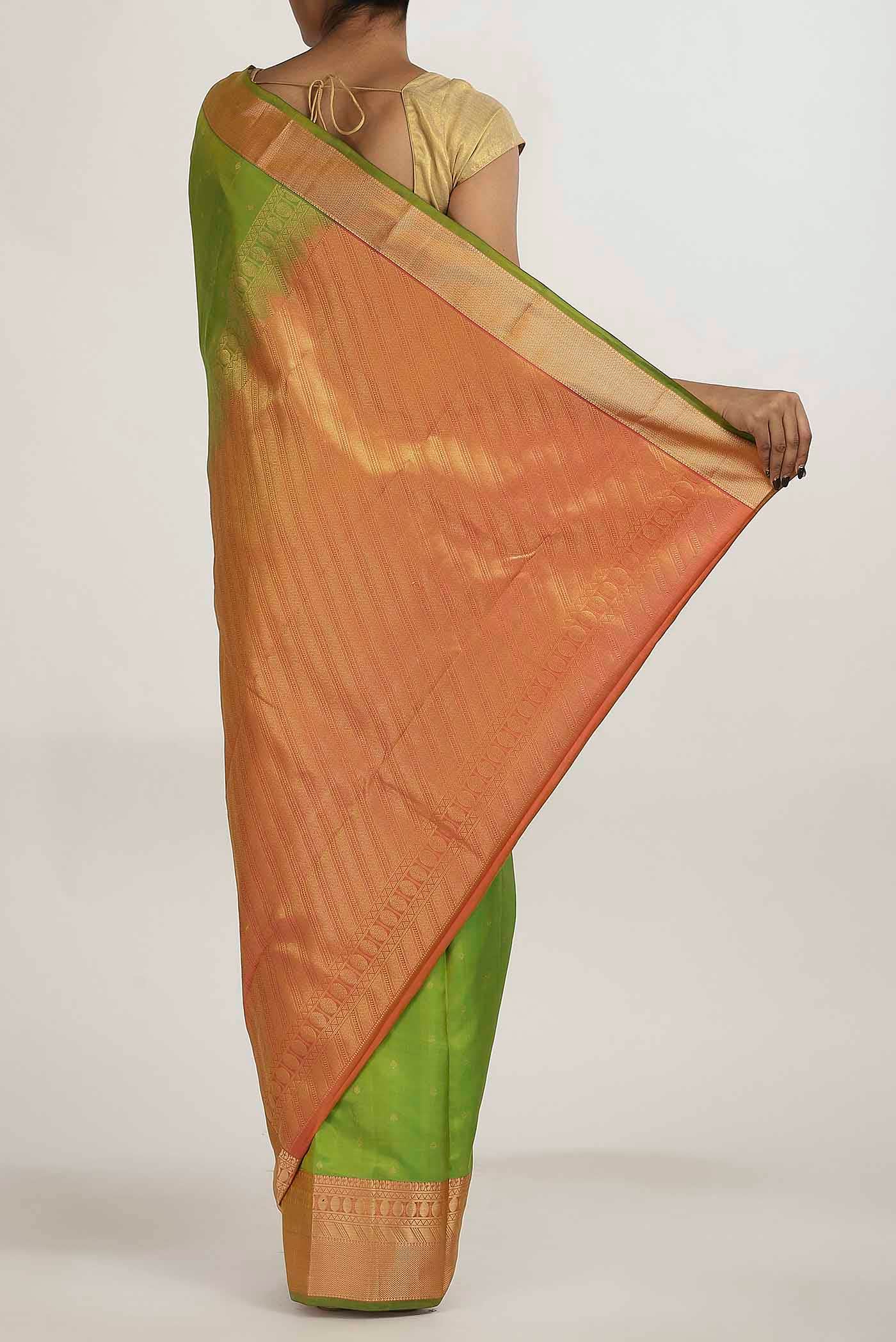 Green Kanchipuram Silk Saree