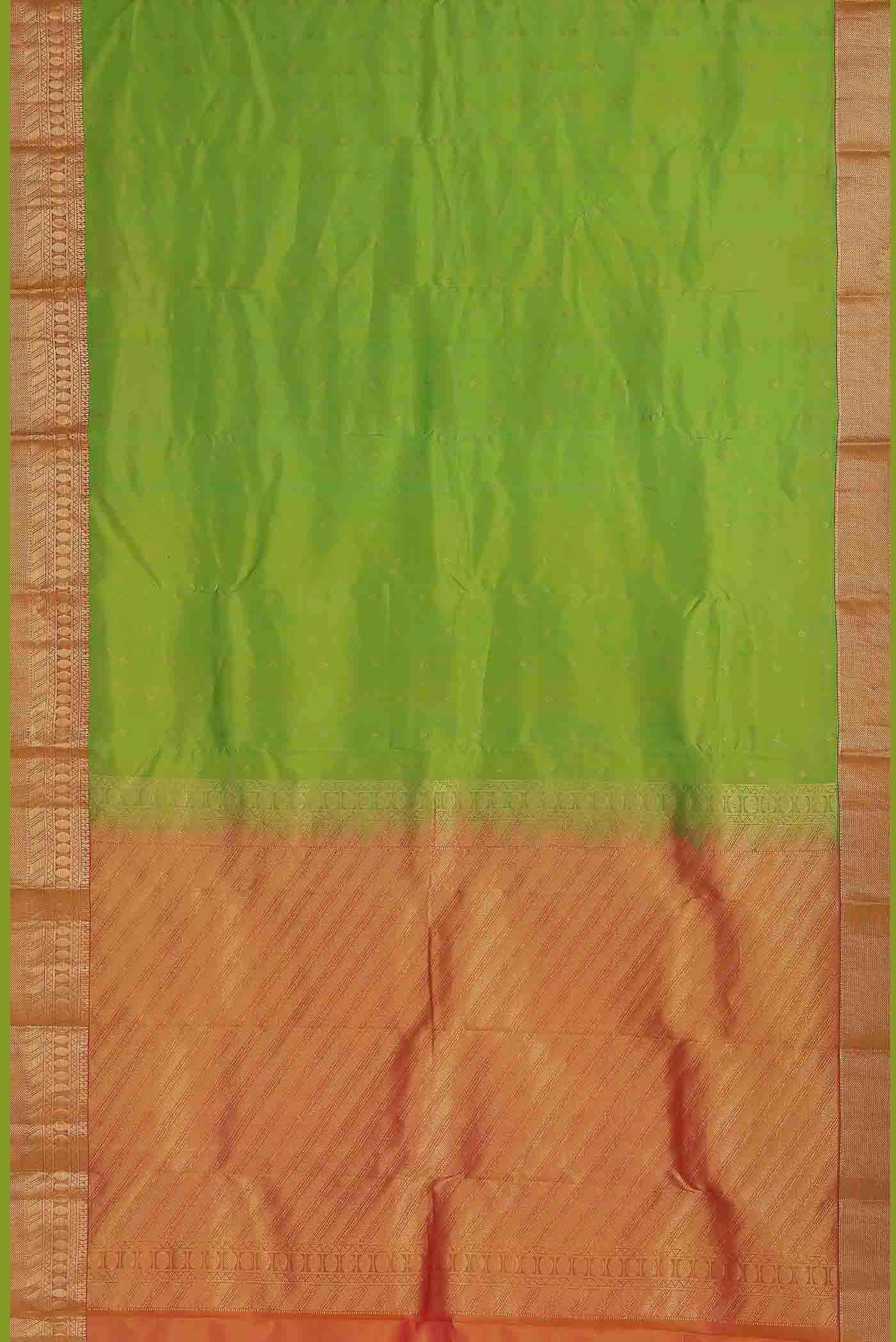 Green Kanchipuram Silk Saree