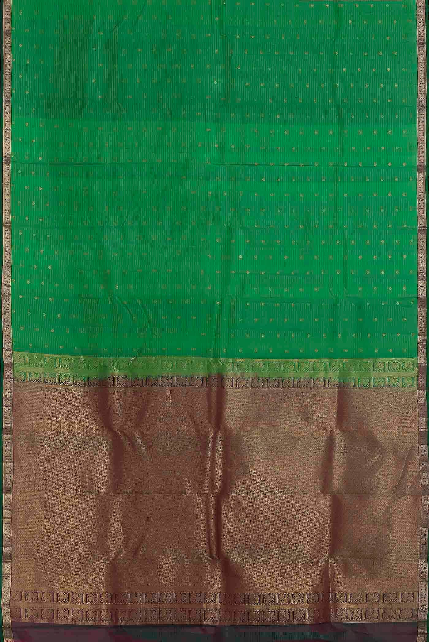 Green Kanchipuram Silk Saree