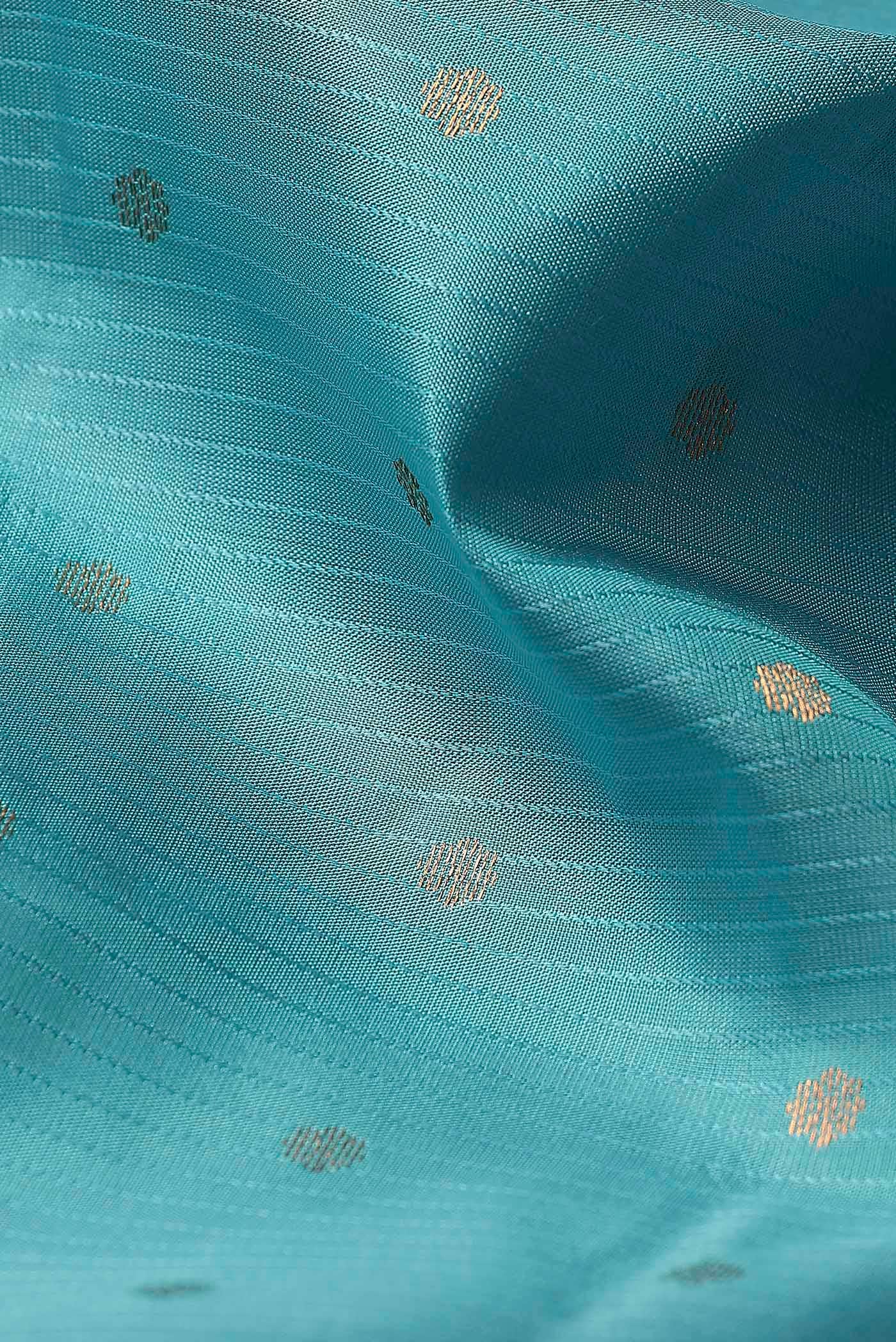 Blue Kanchipuram Silk Saree