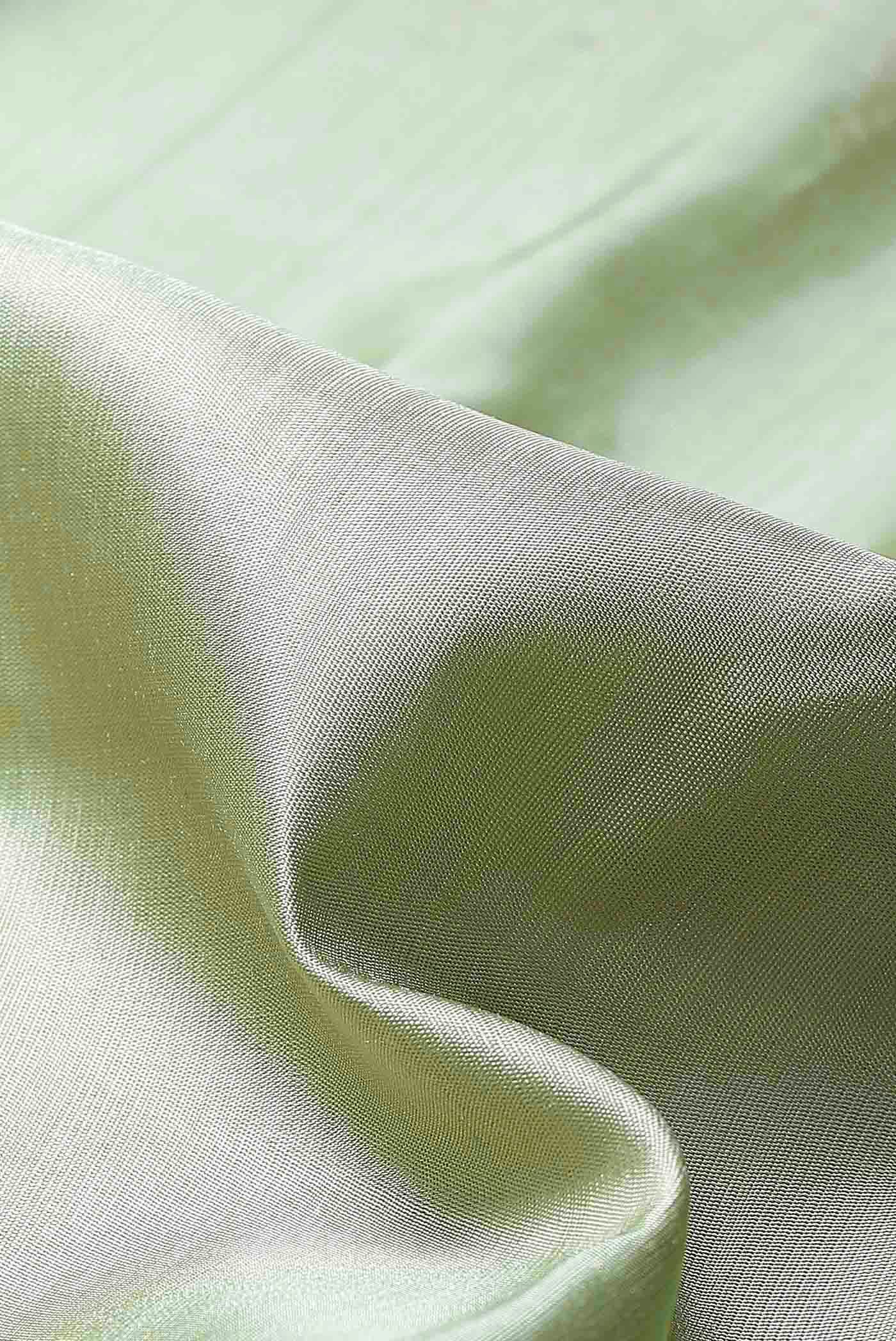 Green Gadwal Silk Saree