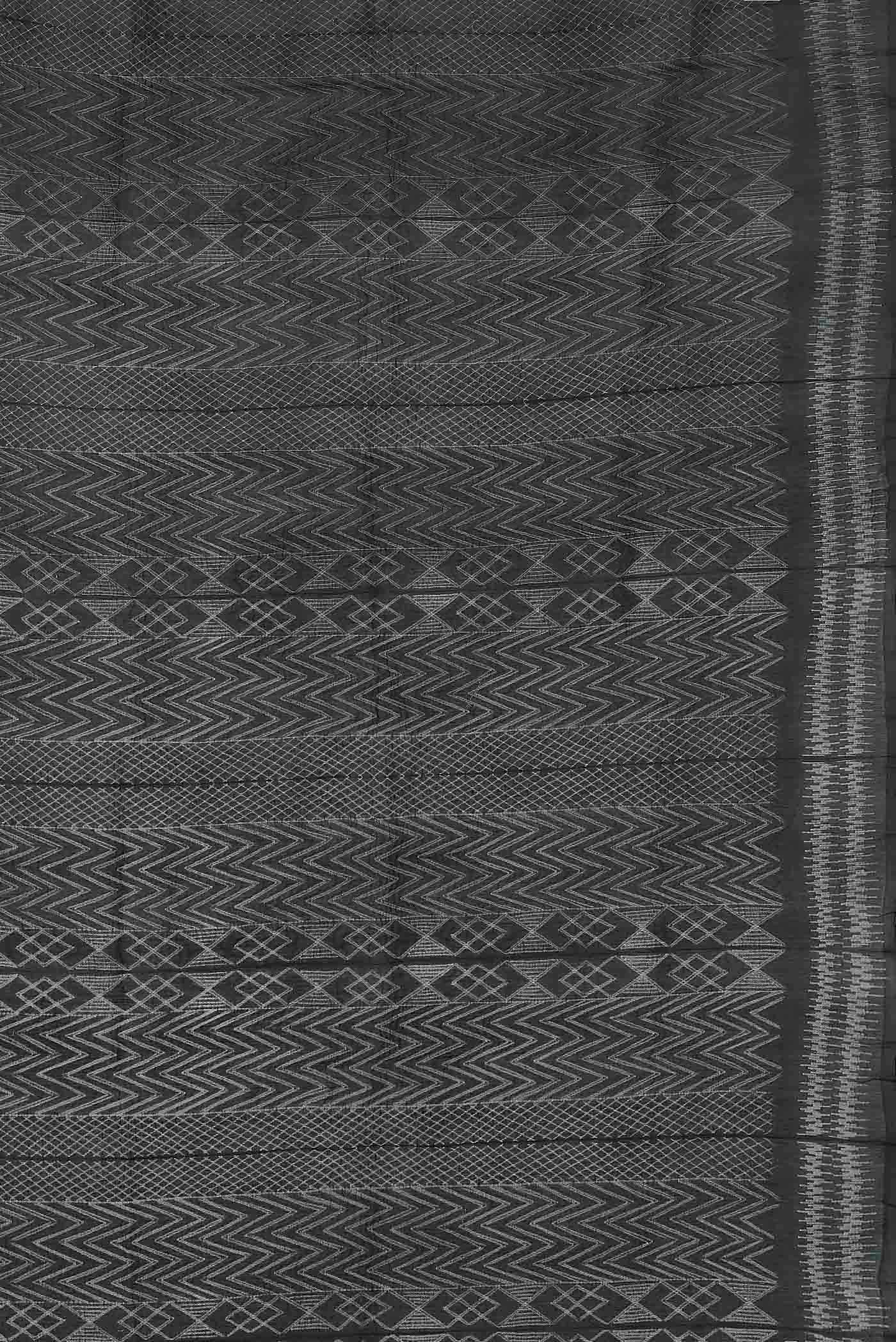 Green Chanderi Silk Cotton Saree