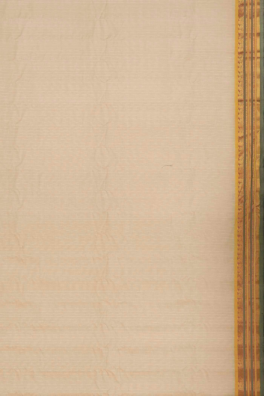 Beige Gadwal cotton Saree