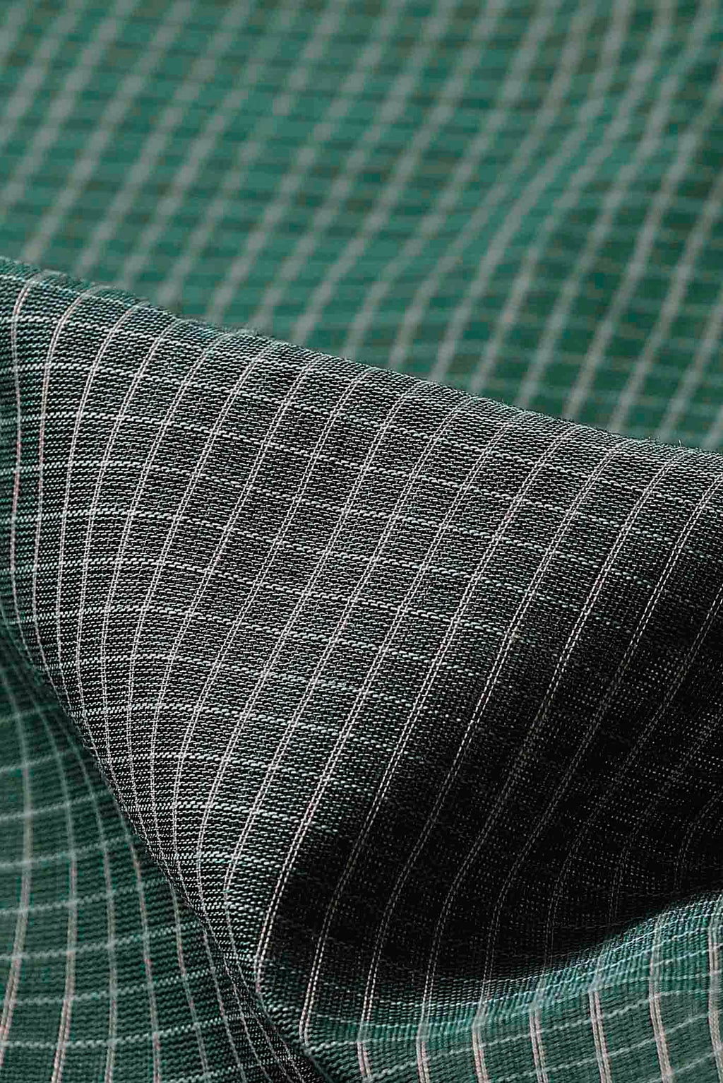 Green Gadwal cotton Saree