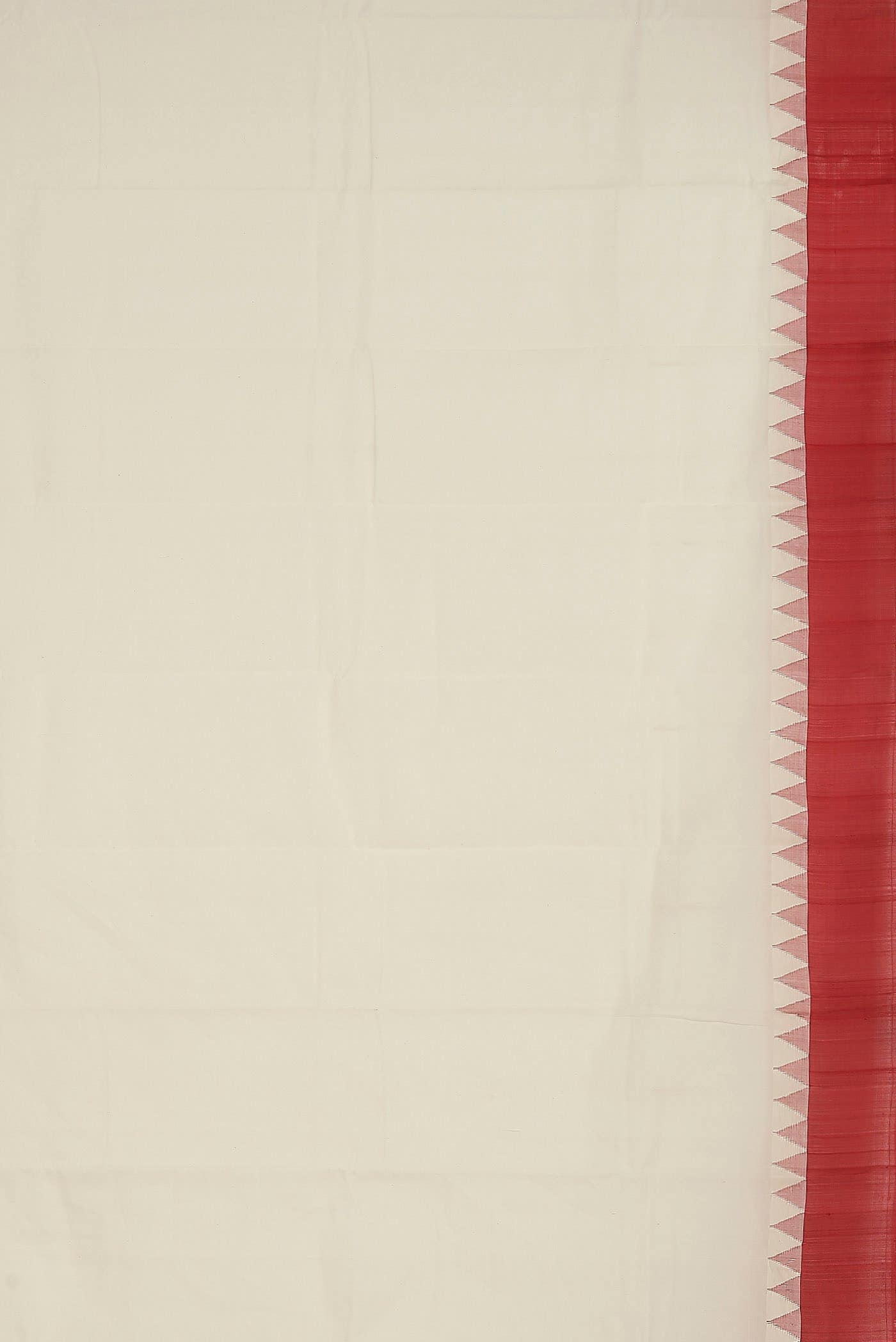 Off White Kanchi Cotton Saree