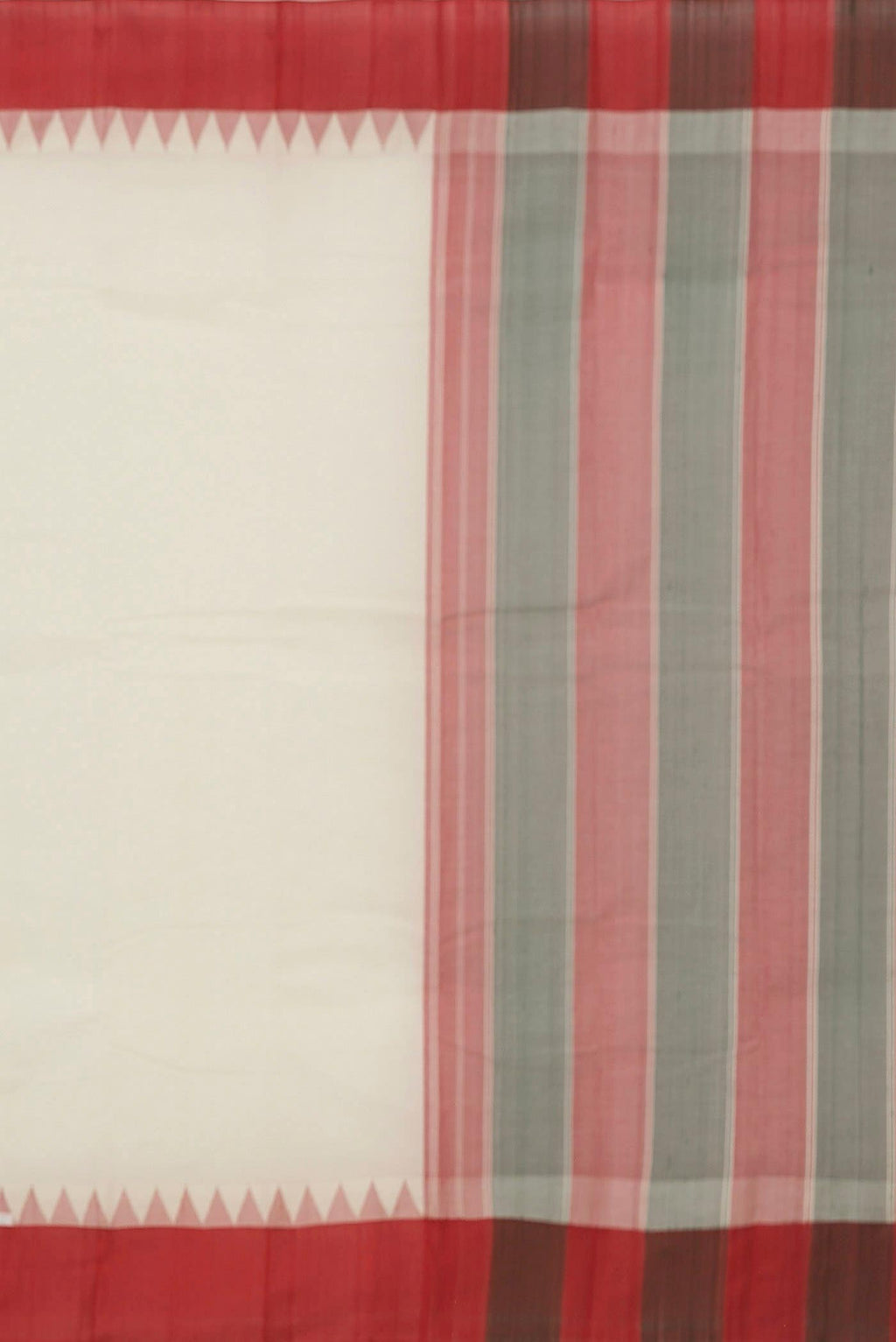 Off White Kanchi Cotton Saree