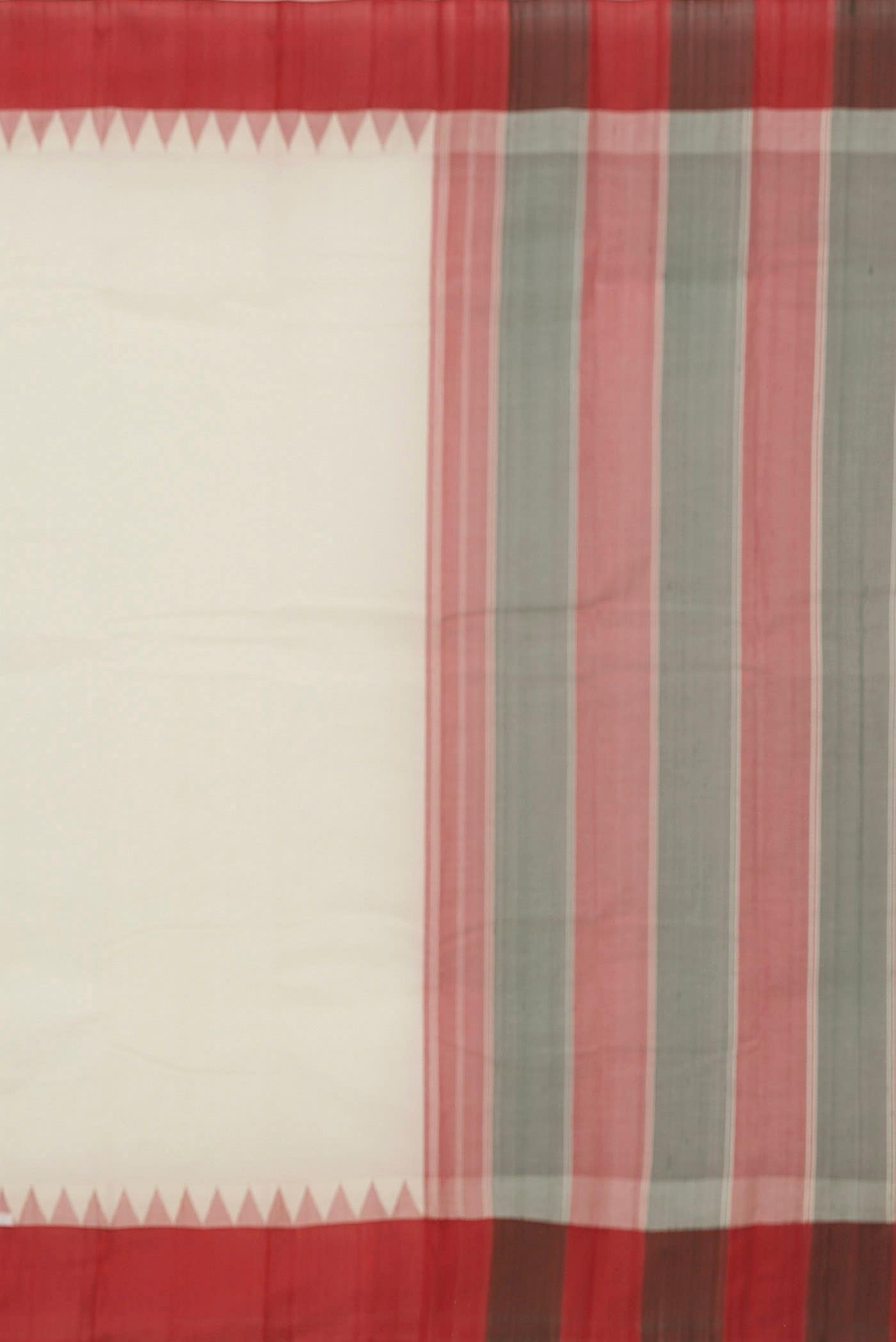 Off White Kanchi Cotton Saree