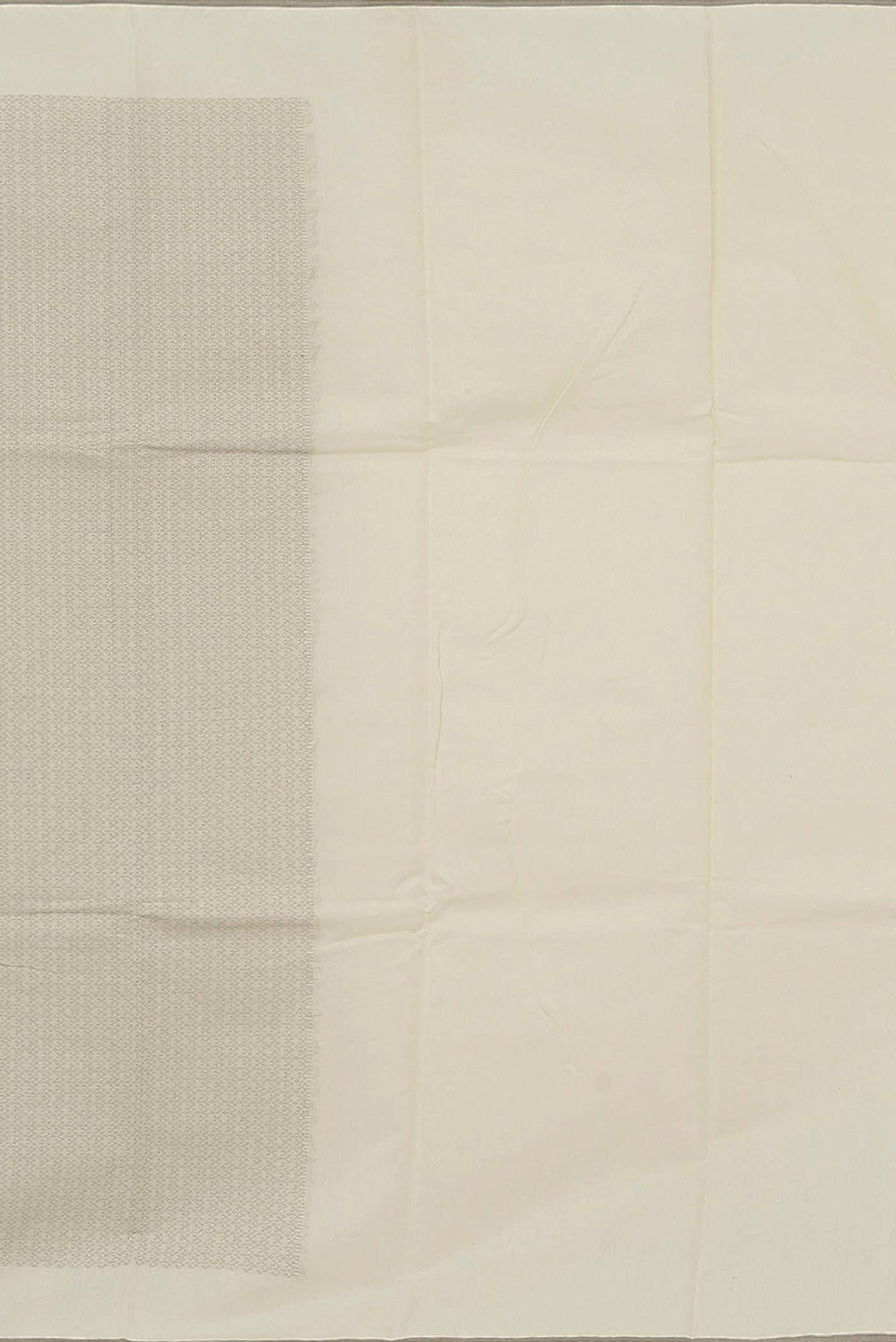 Cream Bhagalpuri Tussar Silk Saree
