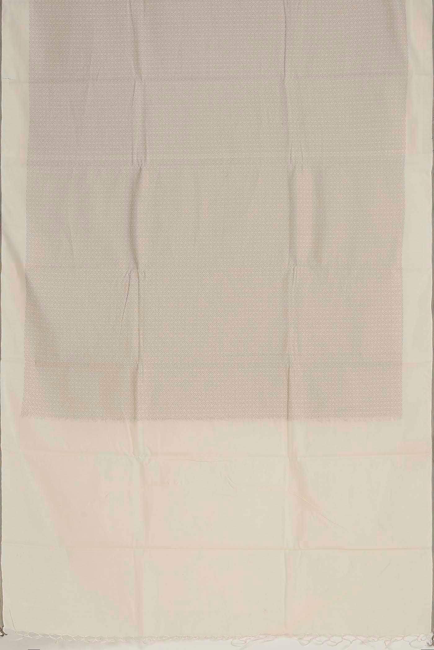 Cream Bhagalpuri Tussar Silk Saree