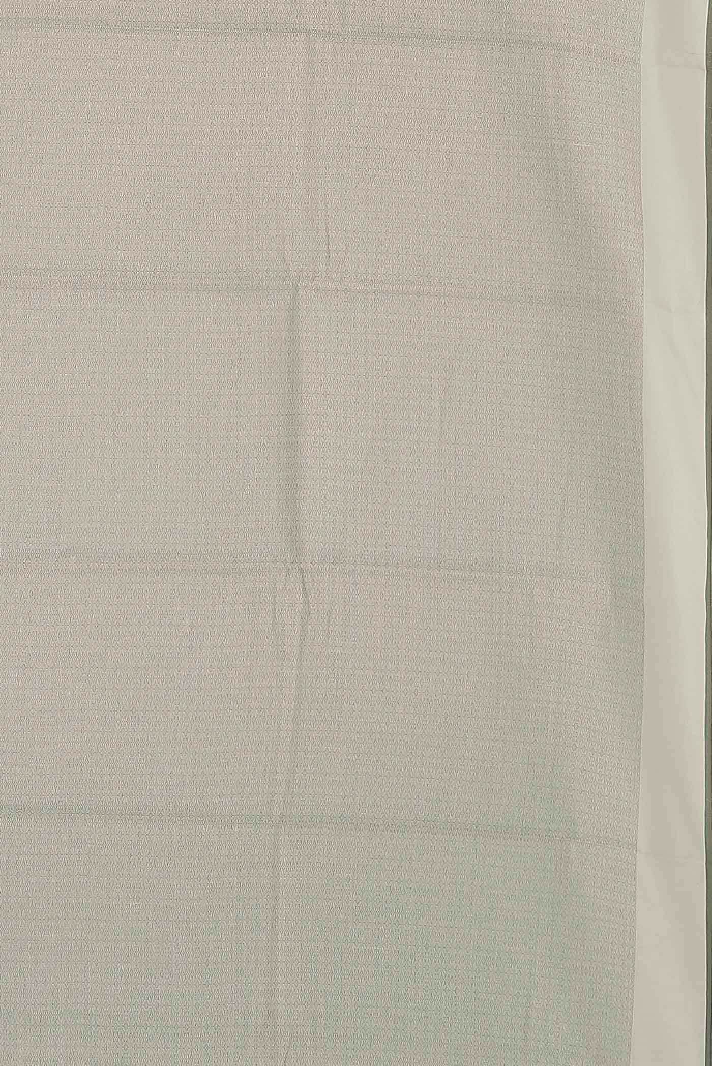 Cream Bhagalpuri Tussar Silk Saree