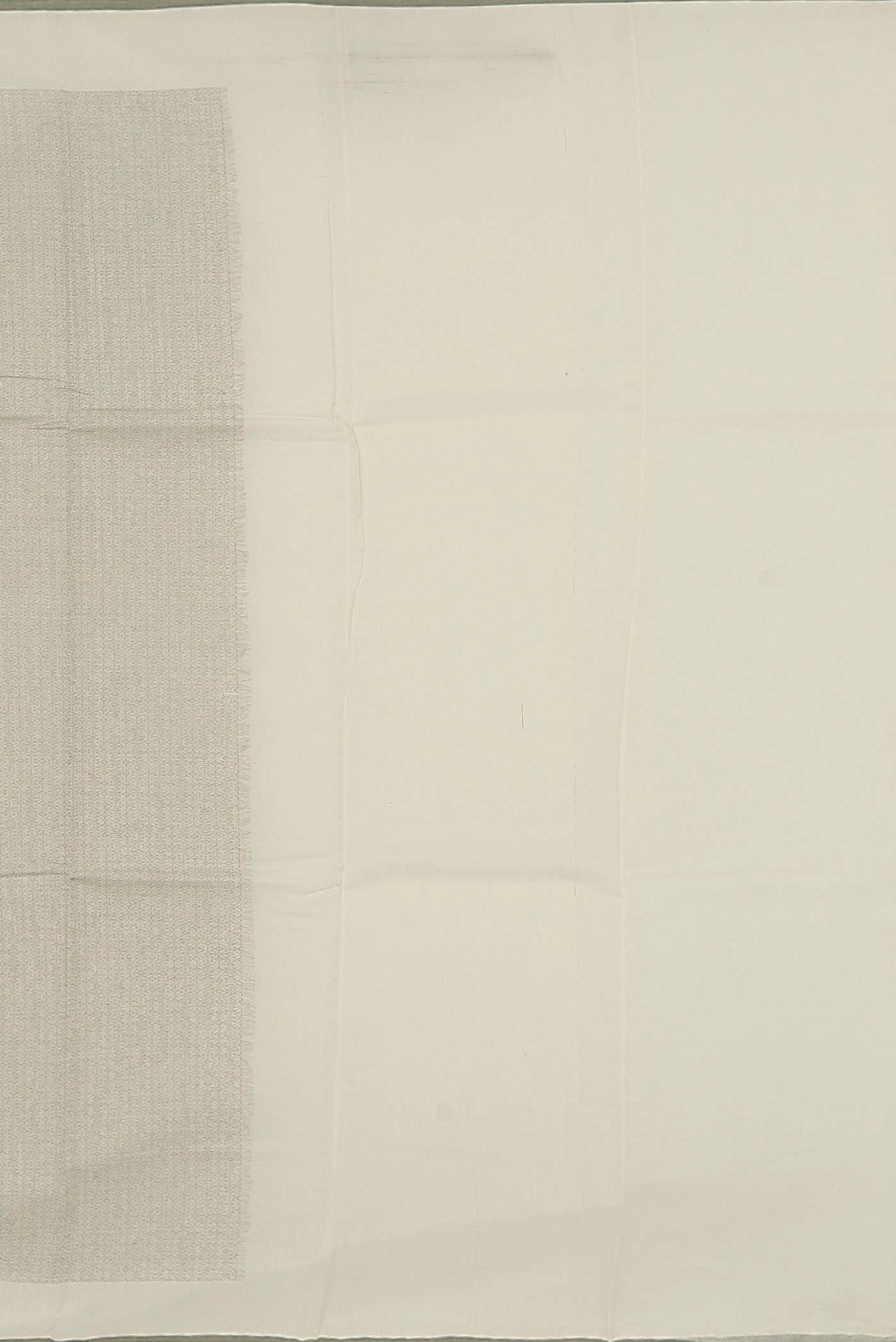 Cream Bhagalpuri Tussar Silk Saree