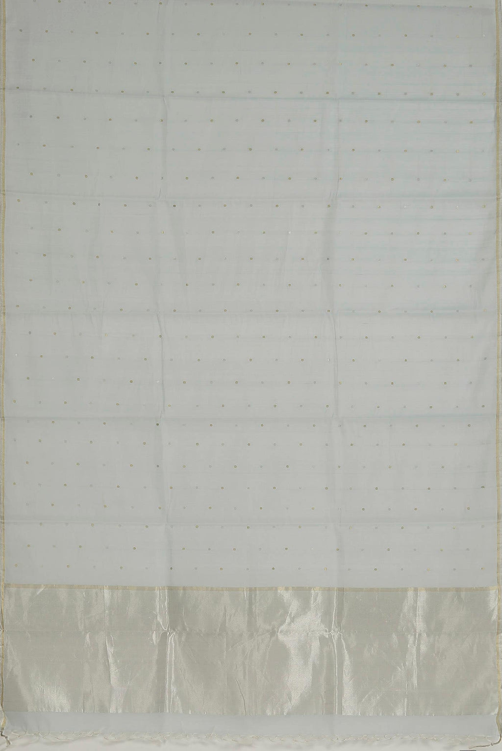 Blue Bhagalpuri Tussar Silk Saree
