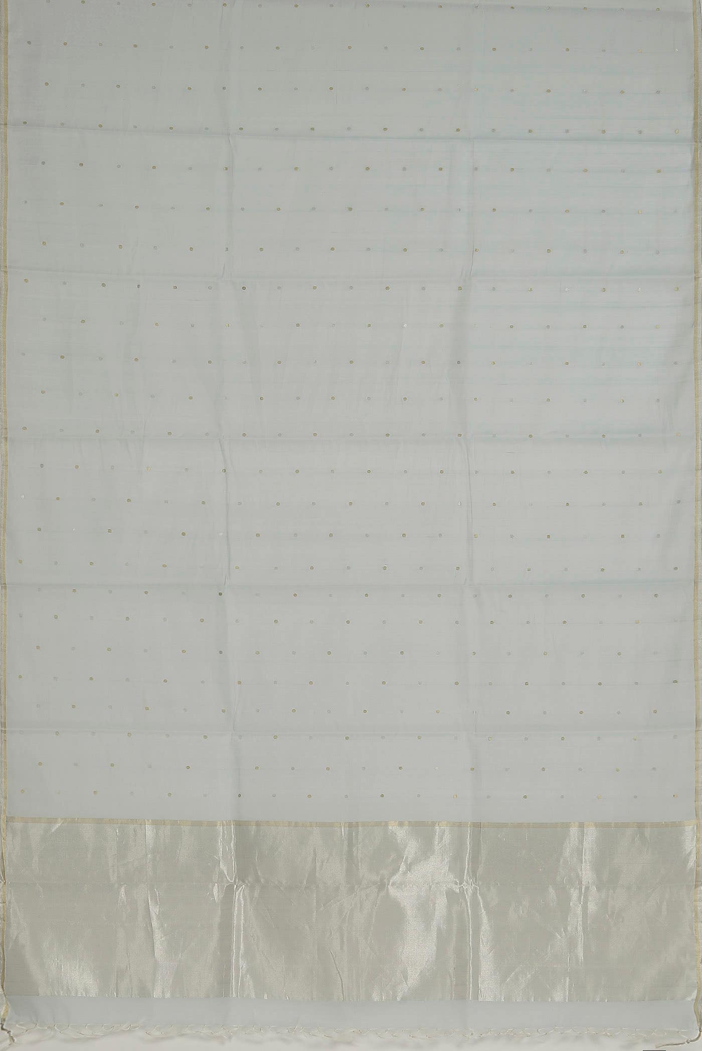 Blue Bhagalpuri Tussar Silk Saree