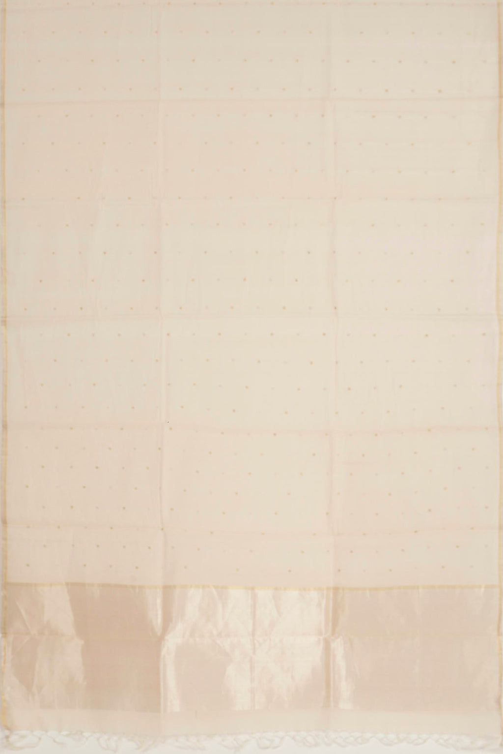 Peach Bhagalpuri Tussar Silk Saree