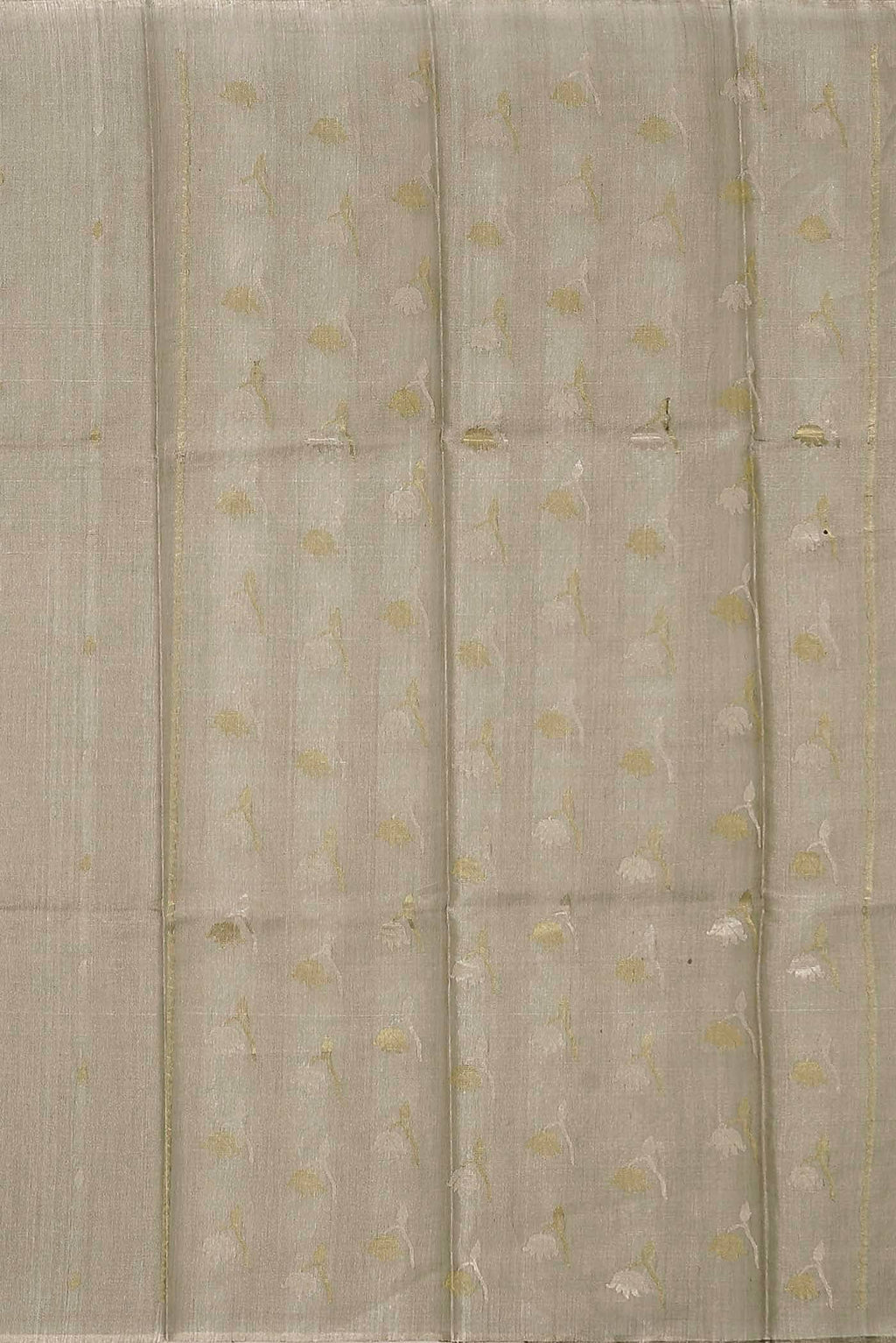 Green Bhagalpuri Tussar Silk Saree